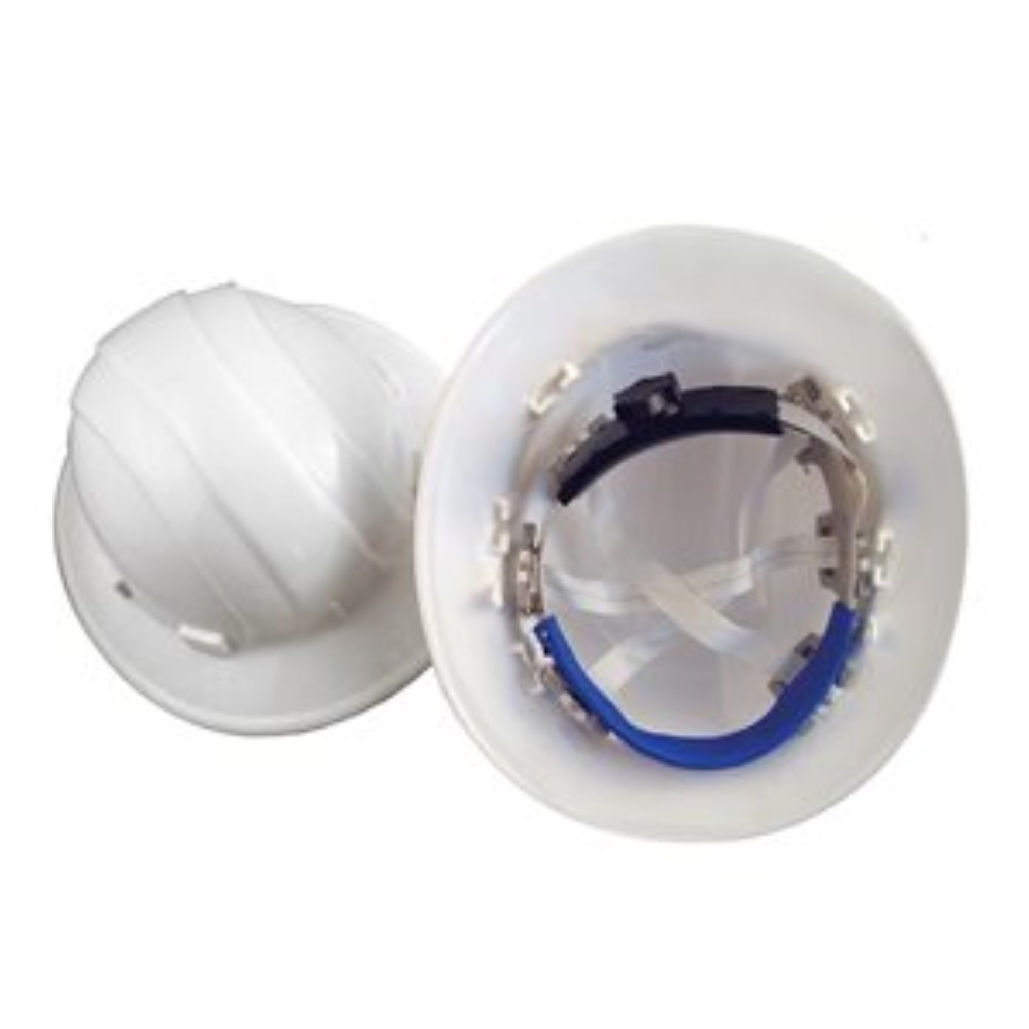 Bon 84-536 Hard Hat - Full Brim - White W/Ratchet