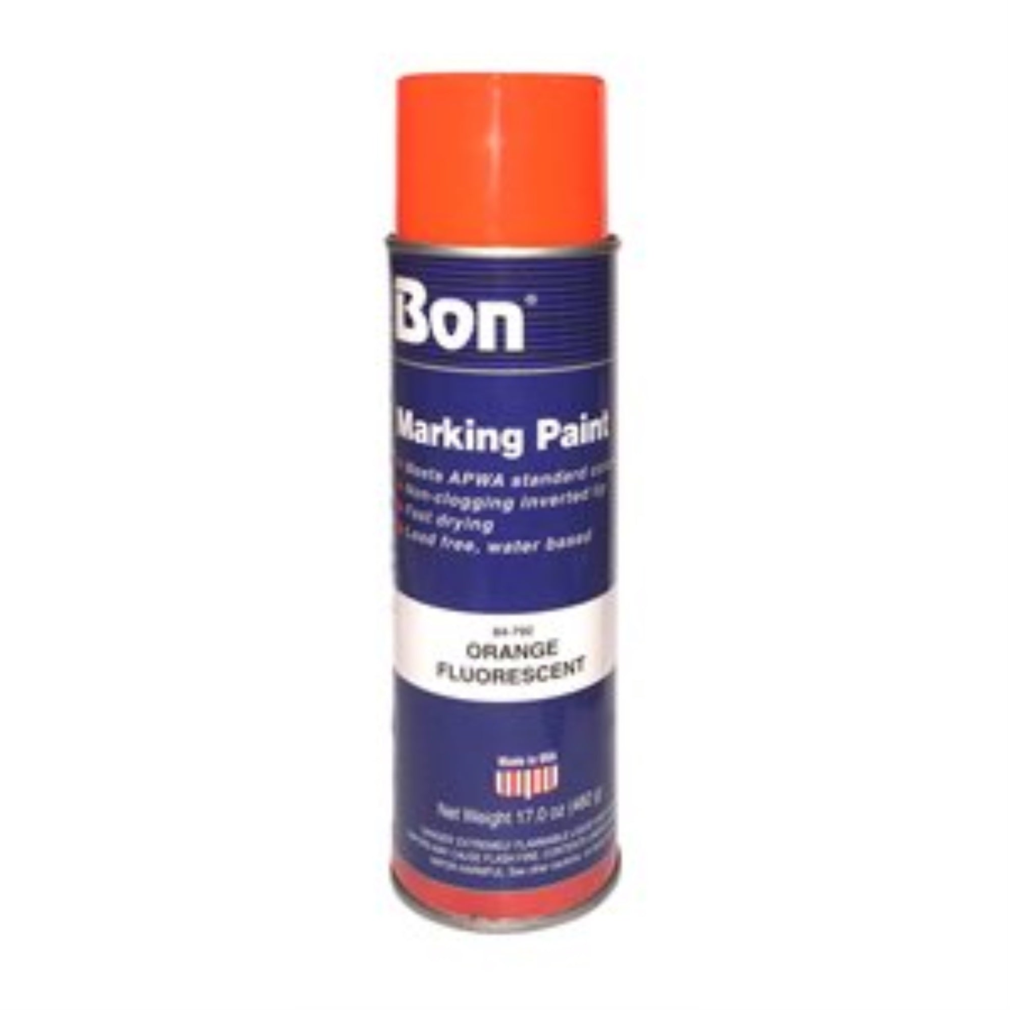 Bon 84-792 Marking Paint - Fluorescent Orange - 20 Ounce (12/Pkg)
