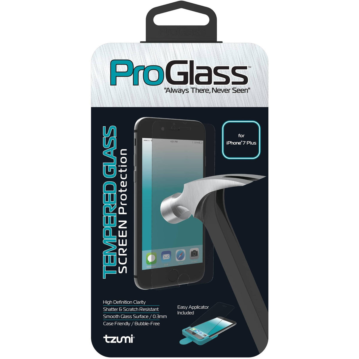 Tzumi Pro Glass Iphone 7+/8+