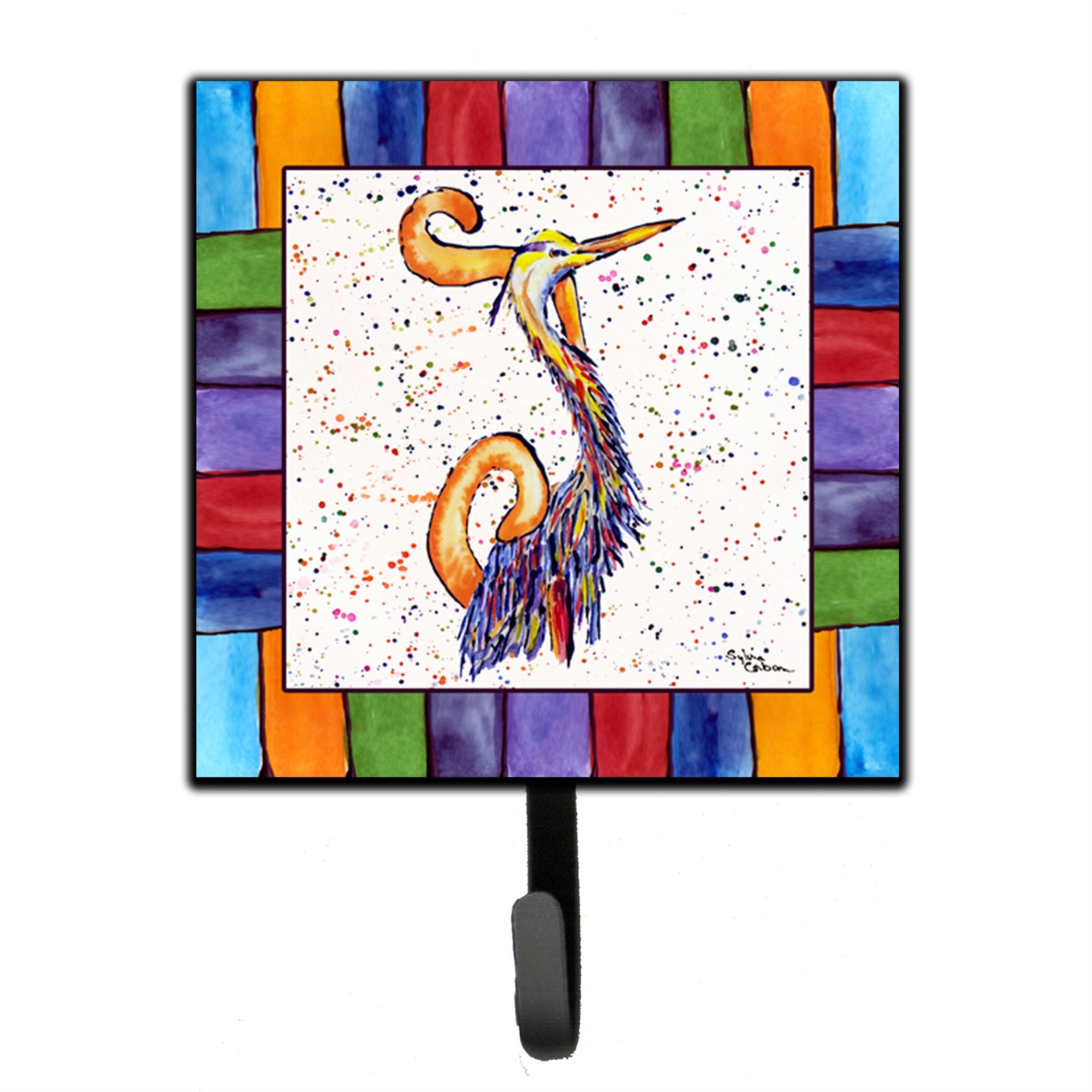 Caroline'S Treasures 8433-Jsh4 Beach And Seafood Leash Holder Or Key Hook 8433, Small, Multicolor