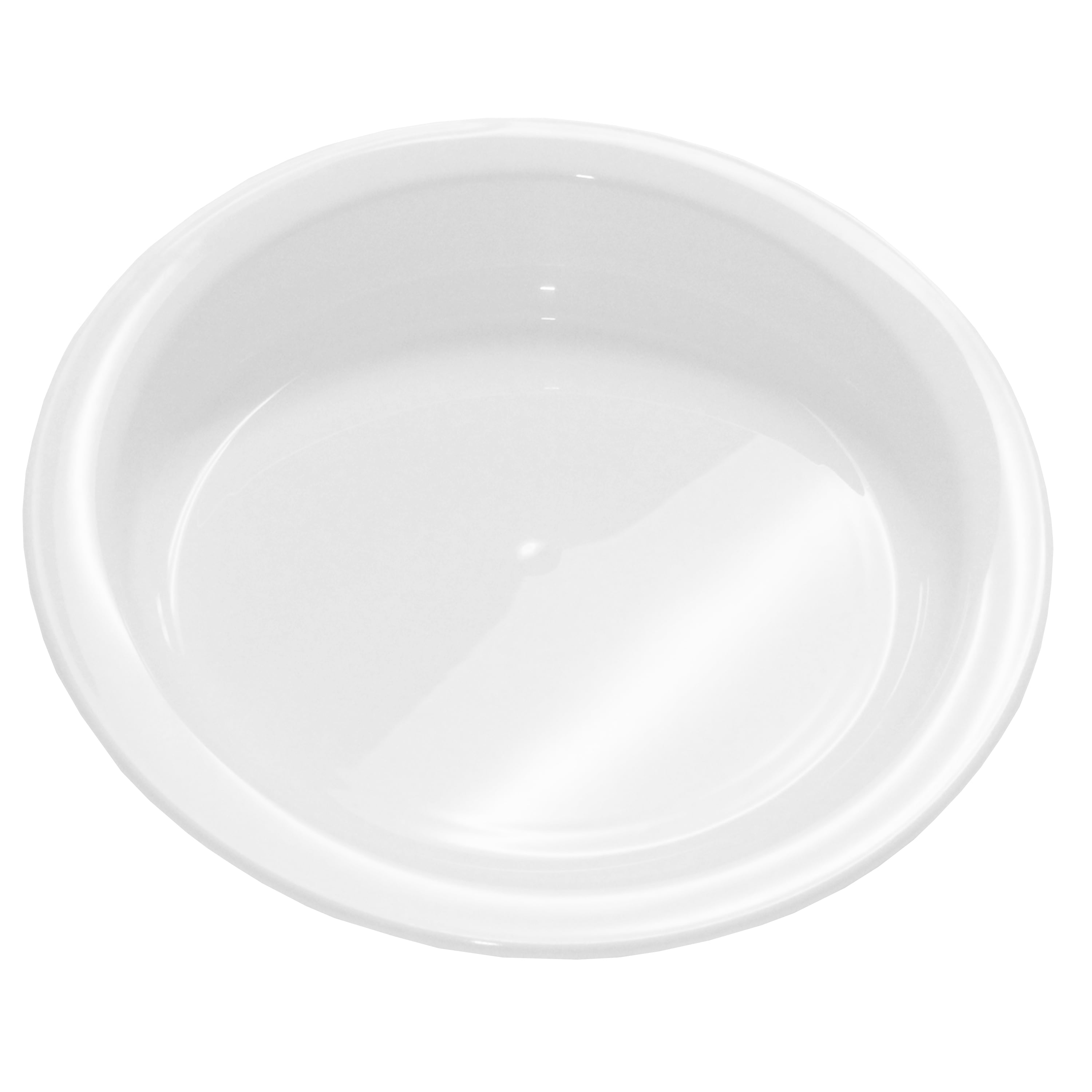 Hi-Lo Plate, White