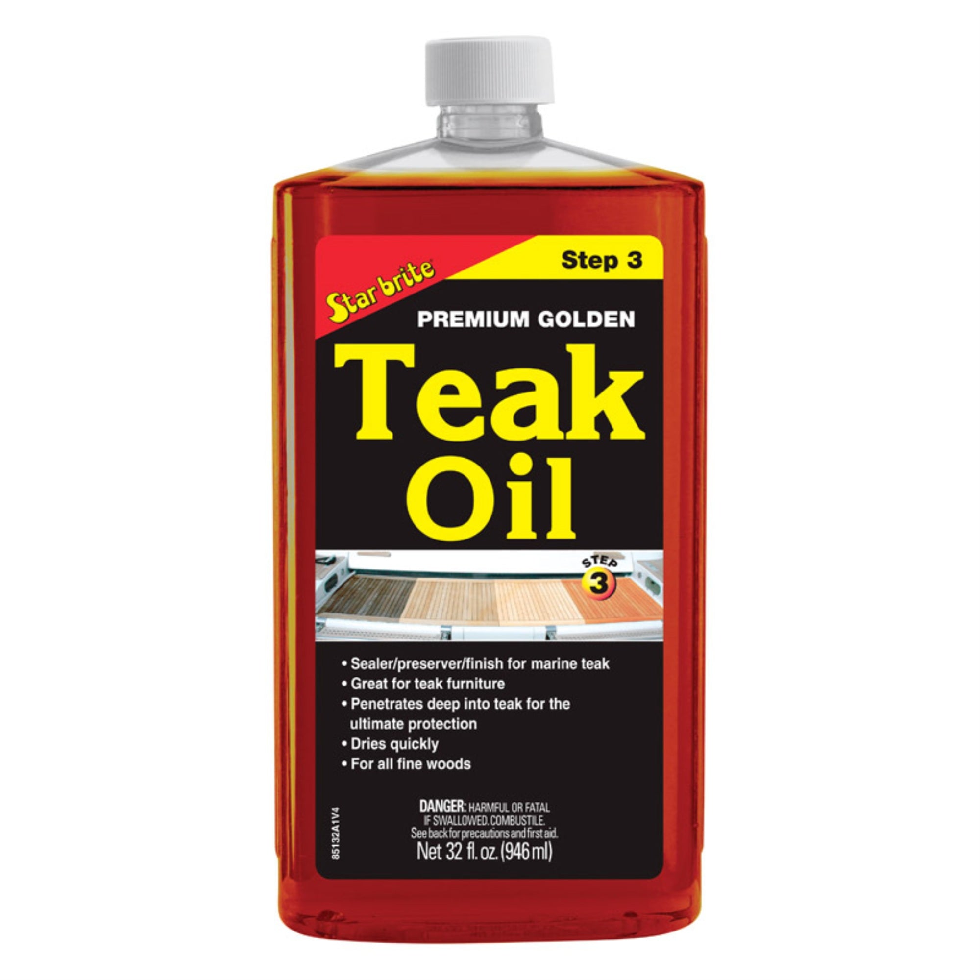 Oil Teak Prem Gold Qt (Pack Of 1)
