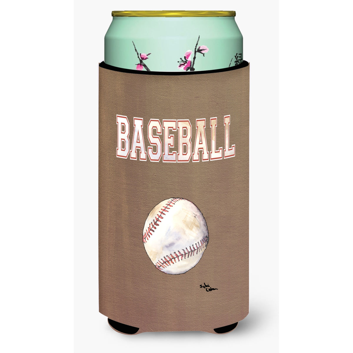 Baseball  Tall Boy Beverage Insulator Beverage Insulator Hugger