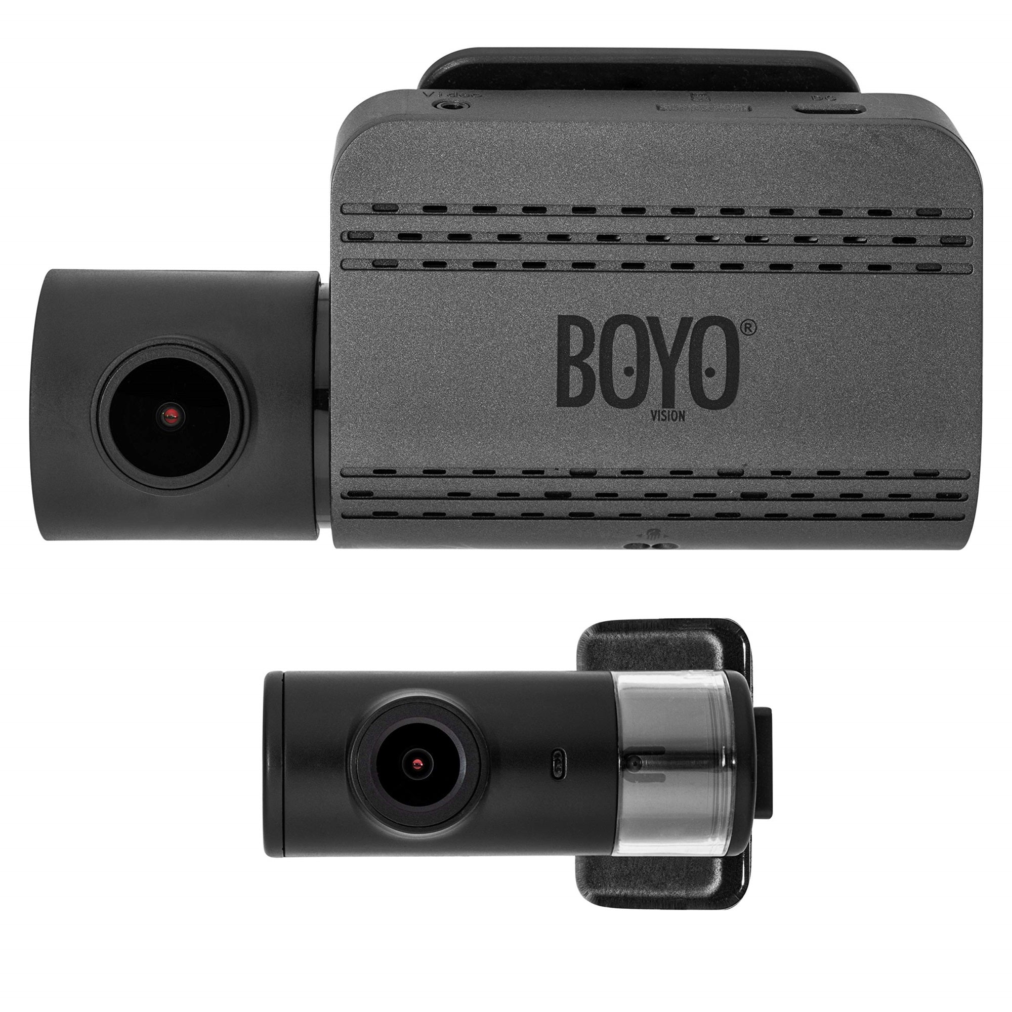 Boyo Front And Rear Dash Cam Wifi App Rc
