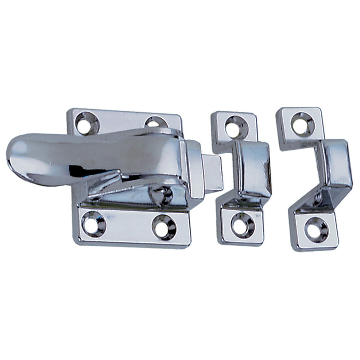 Perko 1102Dp1Chr Chrome-Plated Cupboard Catch - 1-1/2 X 1-7/8