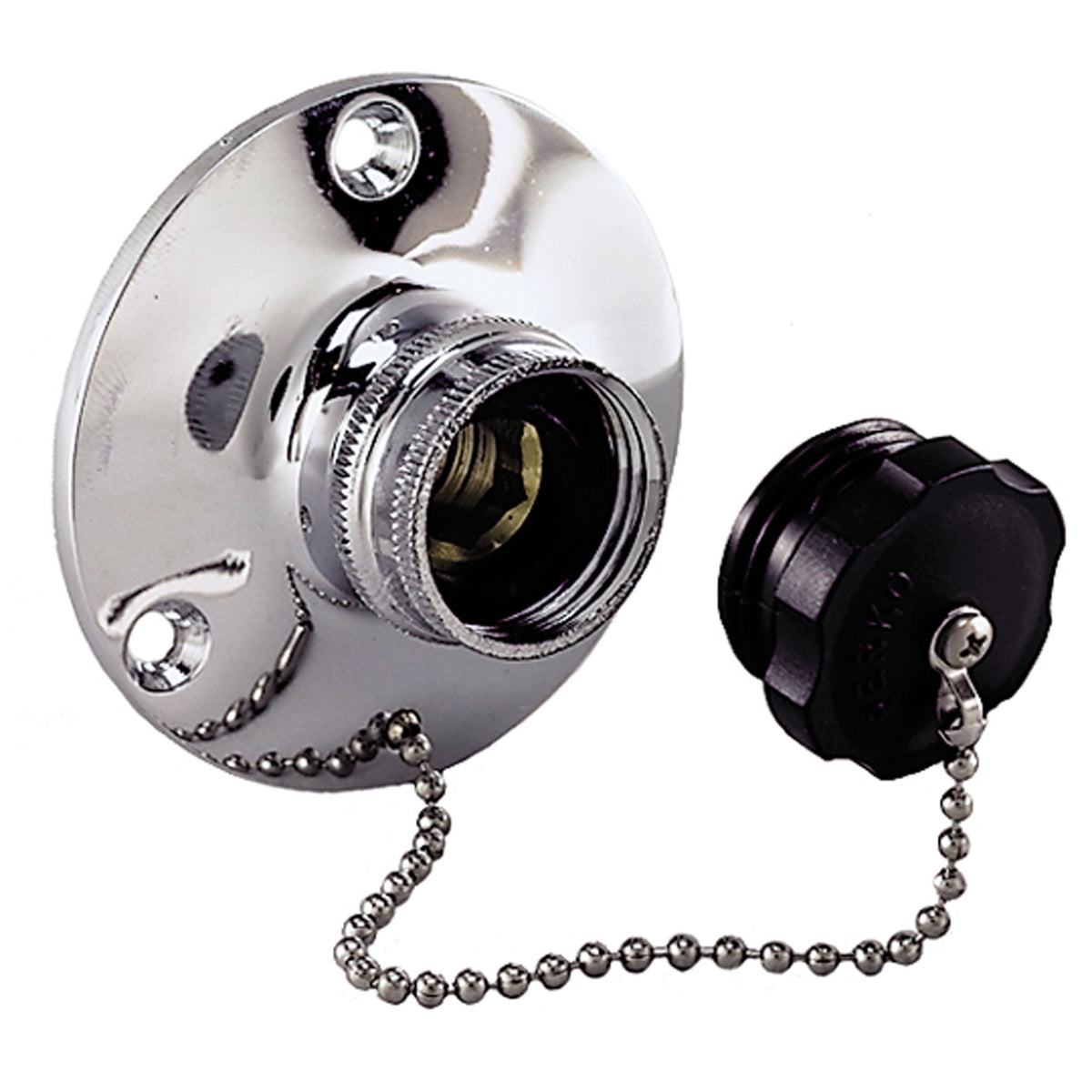 Perko 0499Dp0Chr Water Inlet Fitting For Obtaining Water Dockside