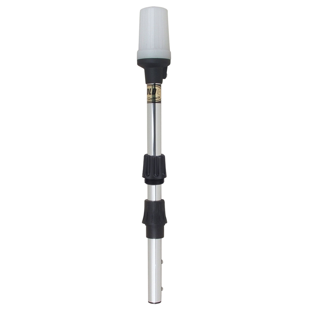 Perko 1400Dp5Chr Alpha-Series Universal White All-Around Navigation Pole Light - 42 Height