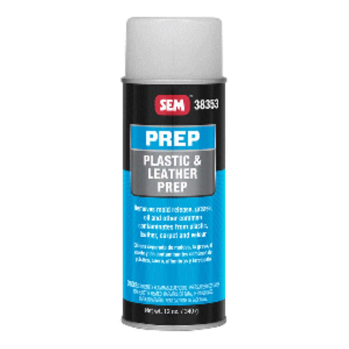 Sem Plastic &Amp; Leather Prep - 12Oz