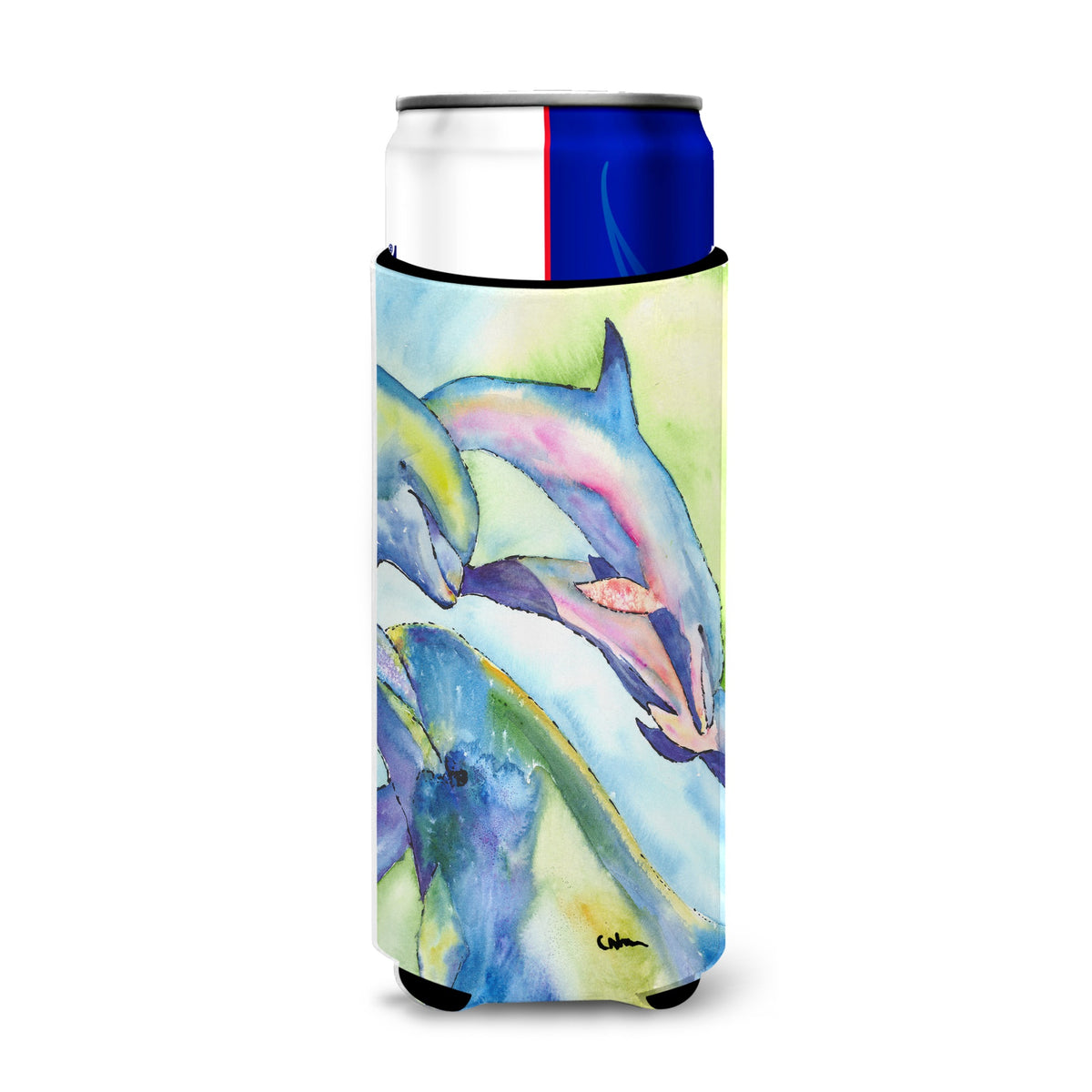 Dolphin Ultra Beverage Insulators For Slim Cans 8548Muk