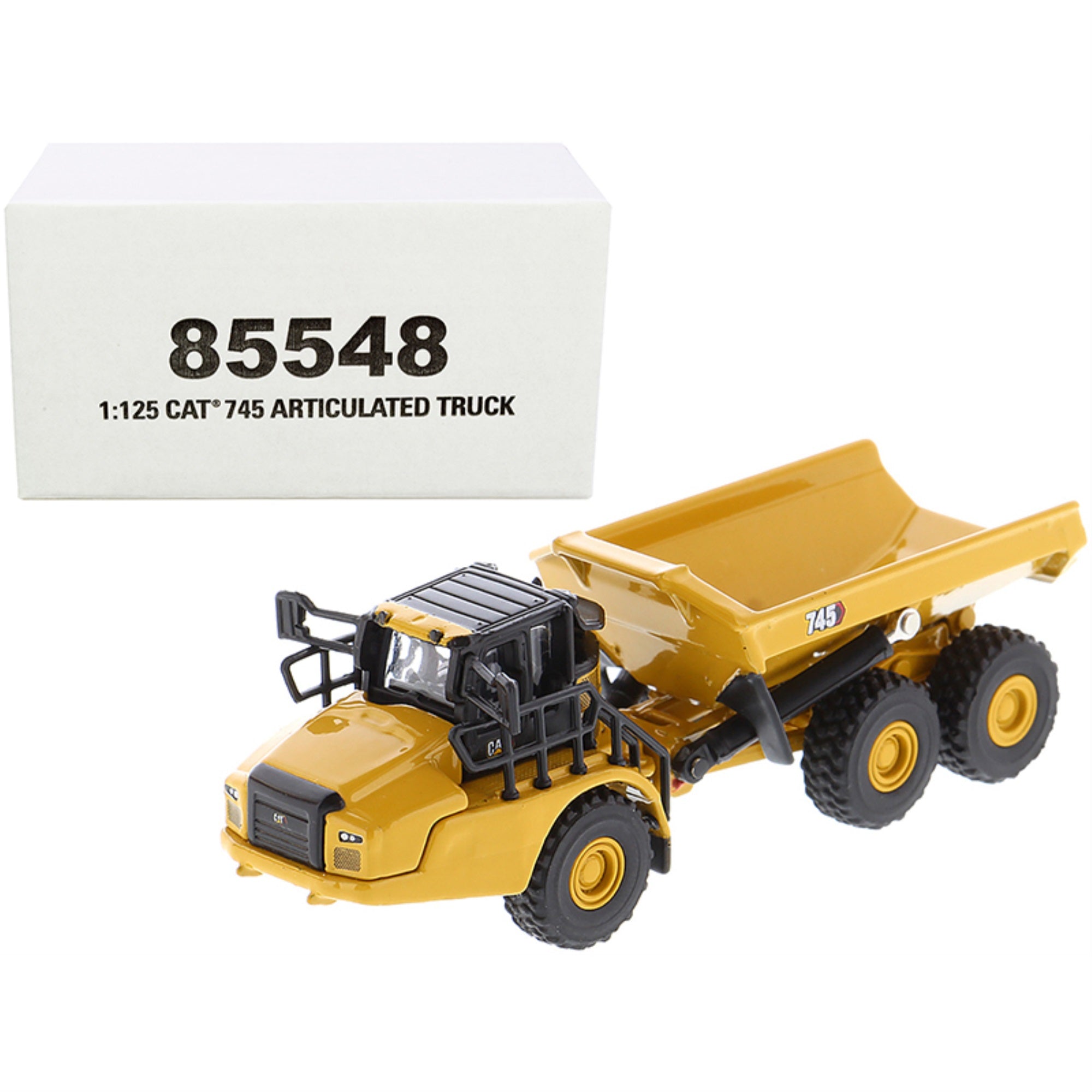 Cat Caterpillar 745 Articulated Dump Truck 'High Line' Series 1/125 Diecast Model By Diecast Masters