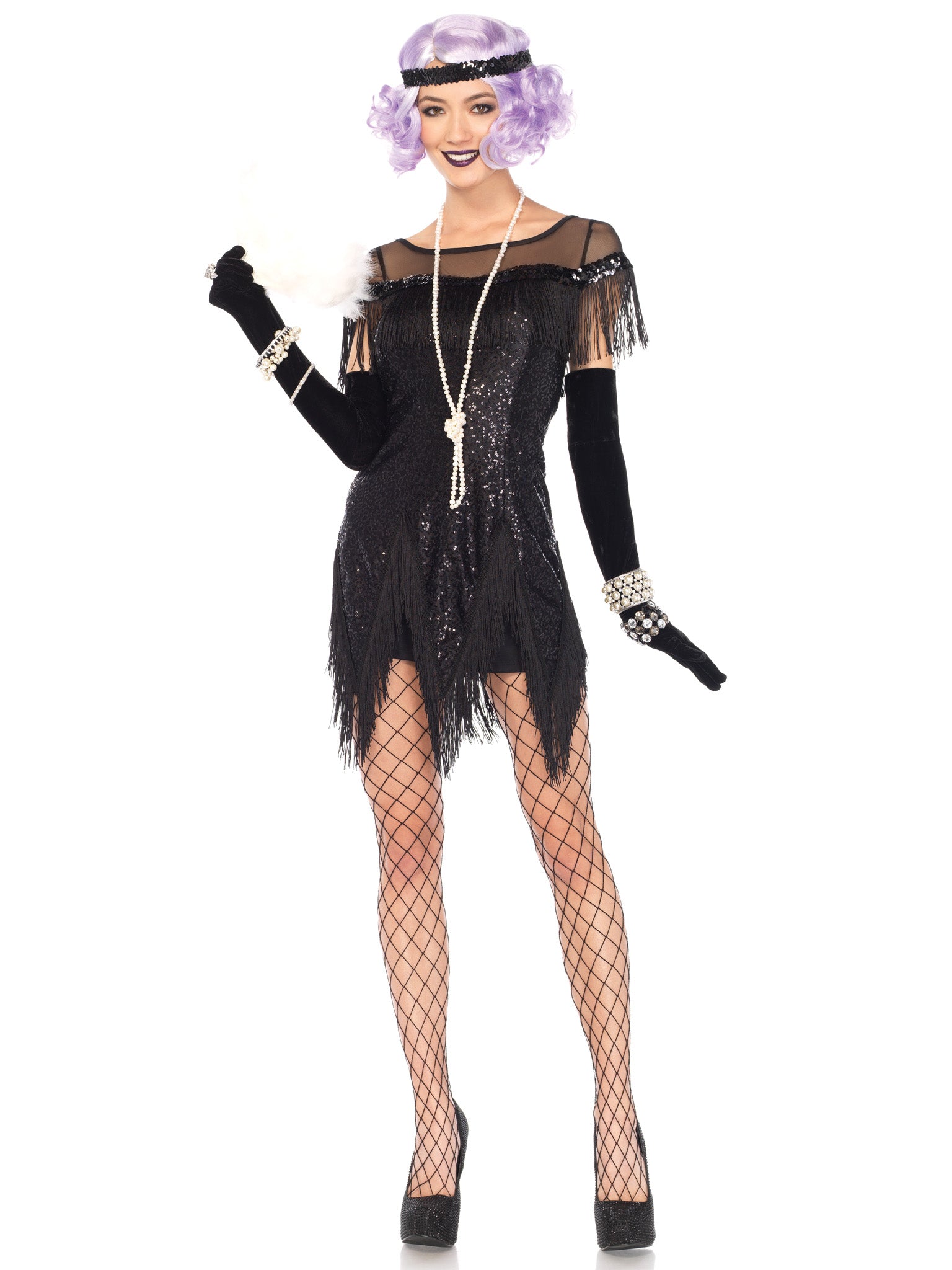 2PC.Roaring 20's Trixie,sequin
