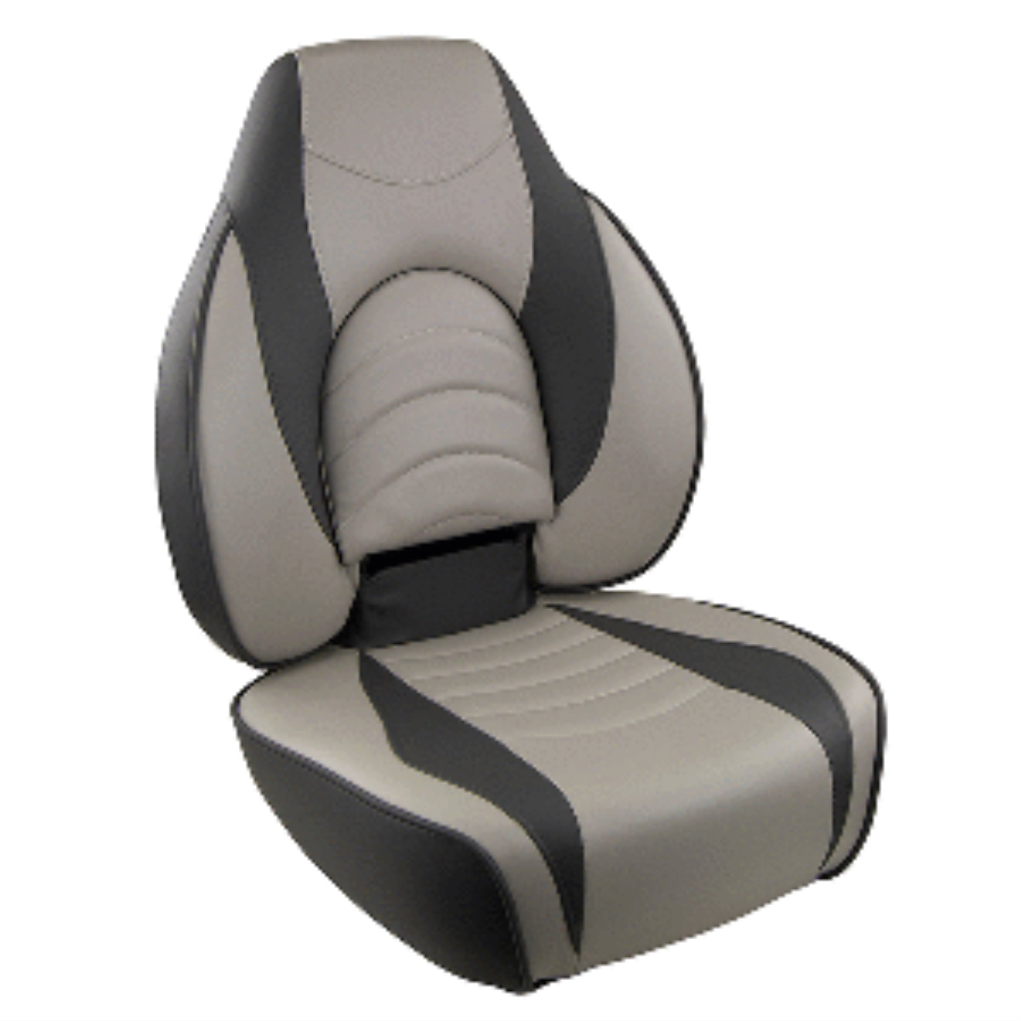 Springfield Fish Pro High Back Folding Seat - Charcoal/Grey