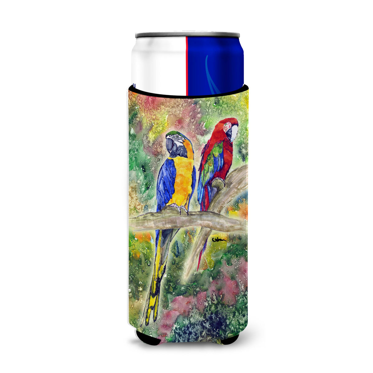 Parrot  Parrot Head Ultra Beverage Insulators For Slim Cans 8600Muk