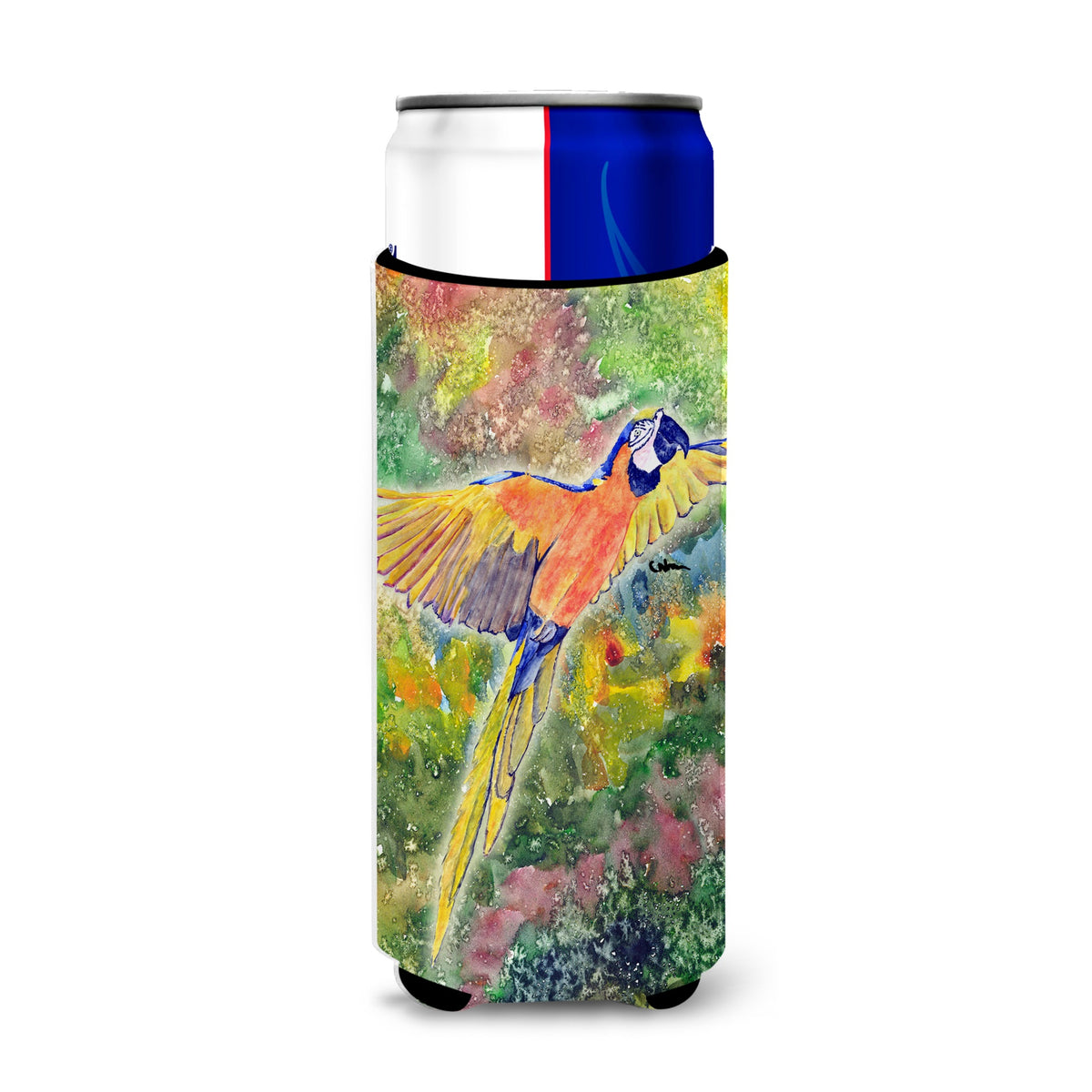 Parrot  Parrot Head Ultra Beverage Insulators For Slim Cans 8602Muk