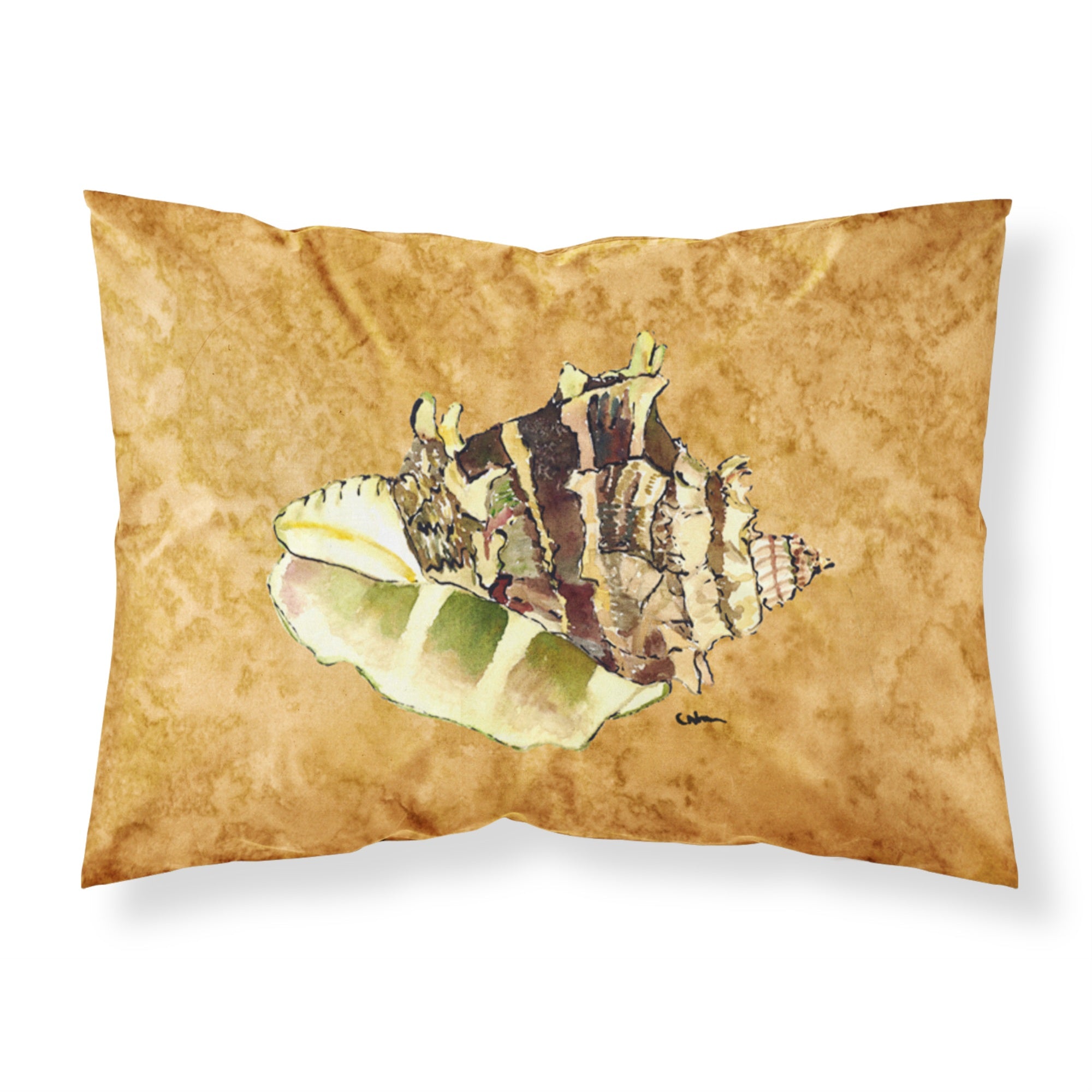 Caroline'S Treasures 8658Pillowcase Shell Moisture Wicking Fabric Standard Pillowcase, Large, Multicolor