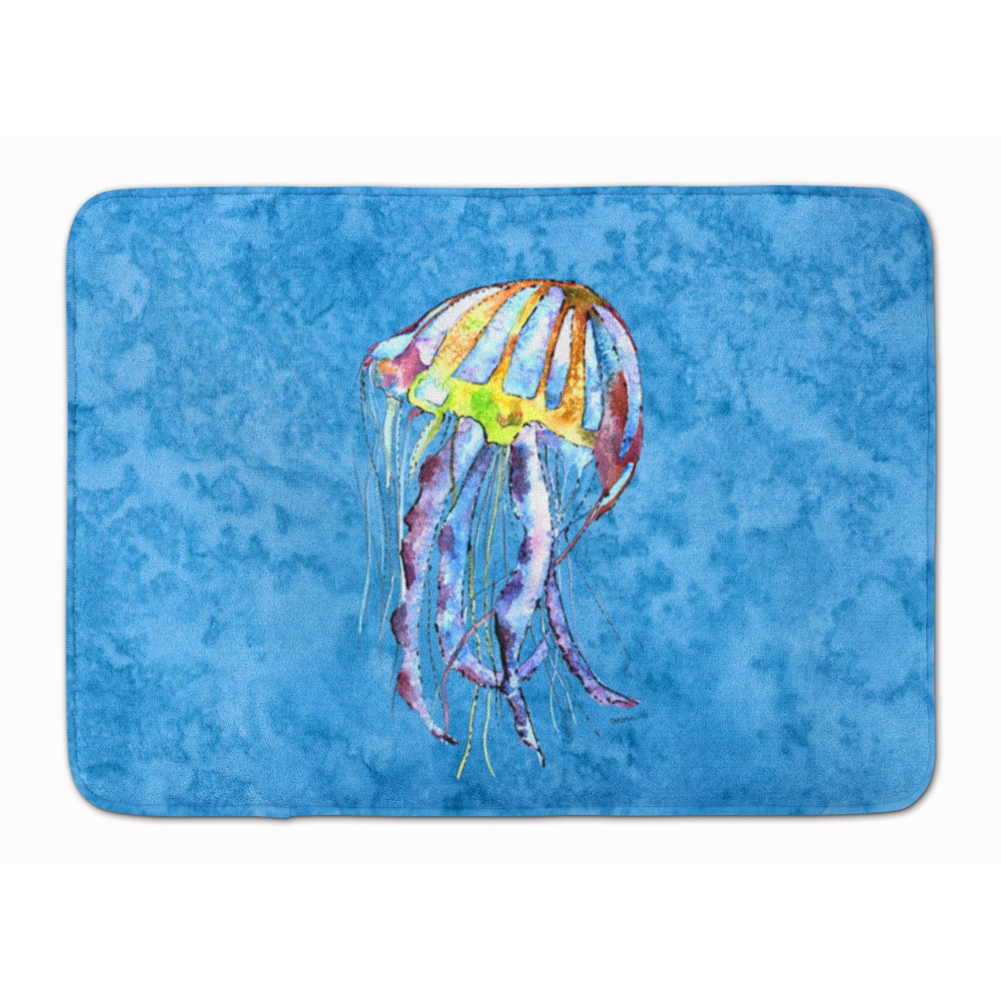 Caroline'S Treasures Jellyfish Floor Mat, 19 X 27, Multicolor