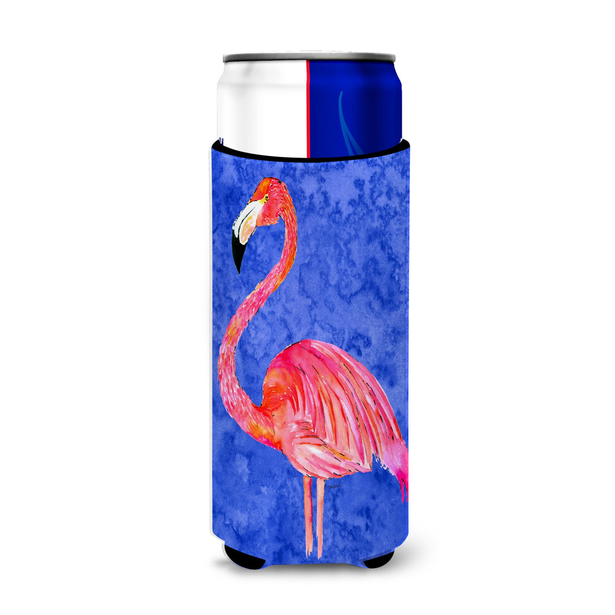 Pink Flamingo Ultra Beverage Insulators For Slim Cans 8685Muk