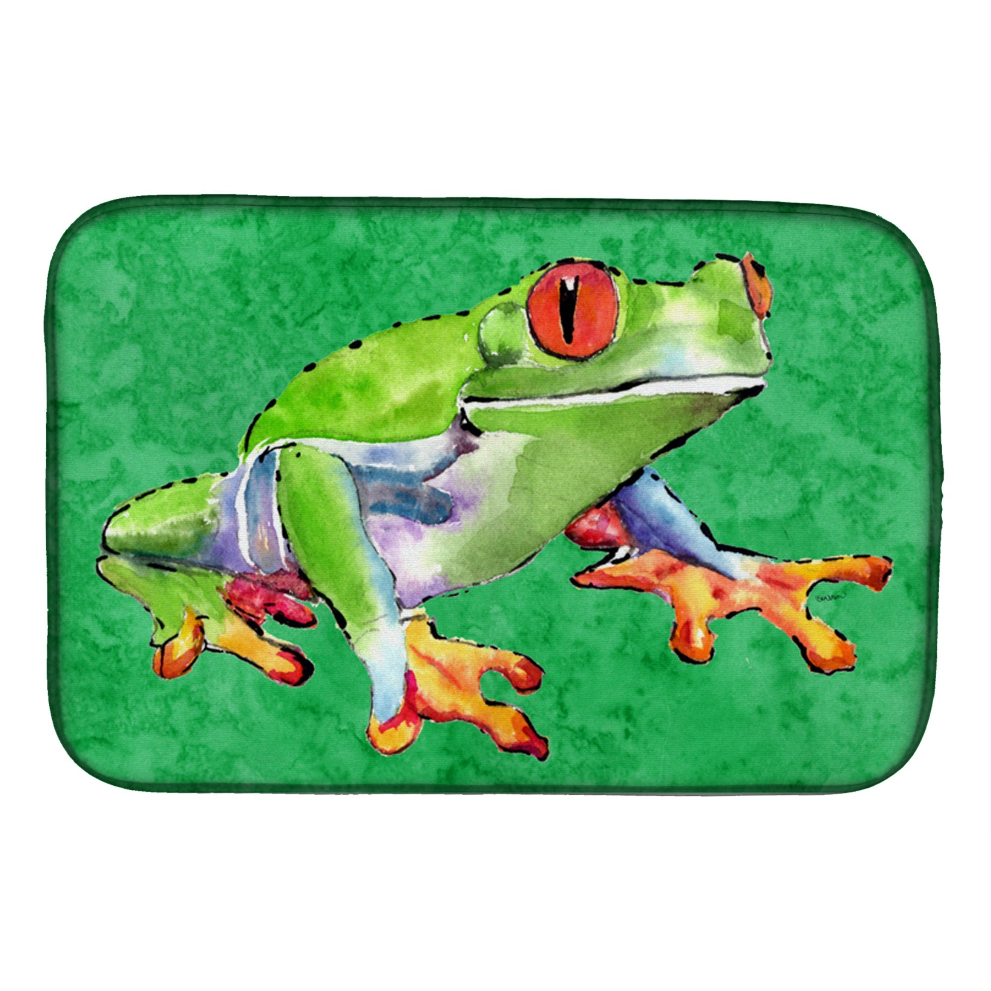 Caroline'S Treasures 8688Ddm Dish Drying Mat, 14 X 21, Multicolor