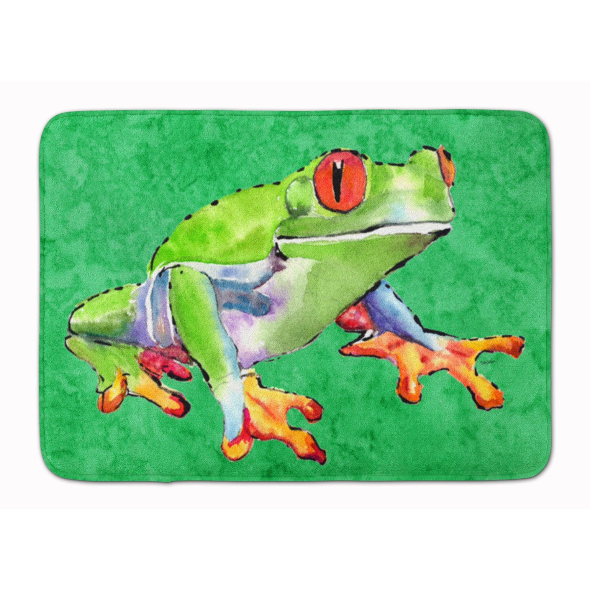 Caroline'S Treasures Frog Floor Mat, 19 X 27, Multicolor
