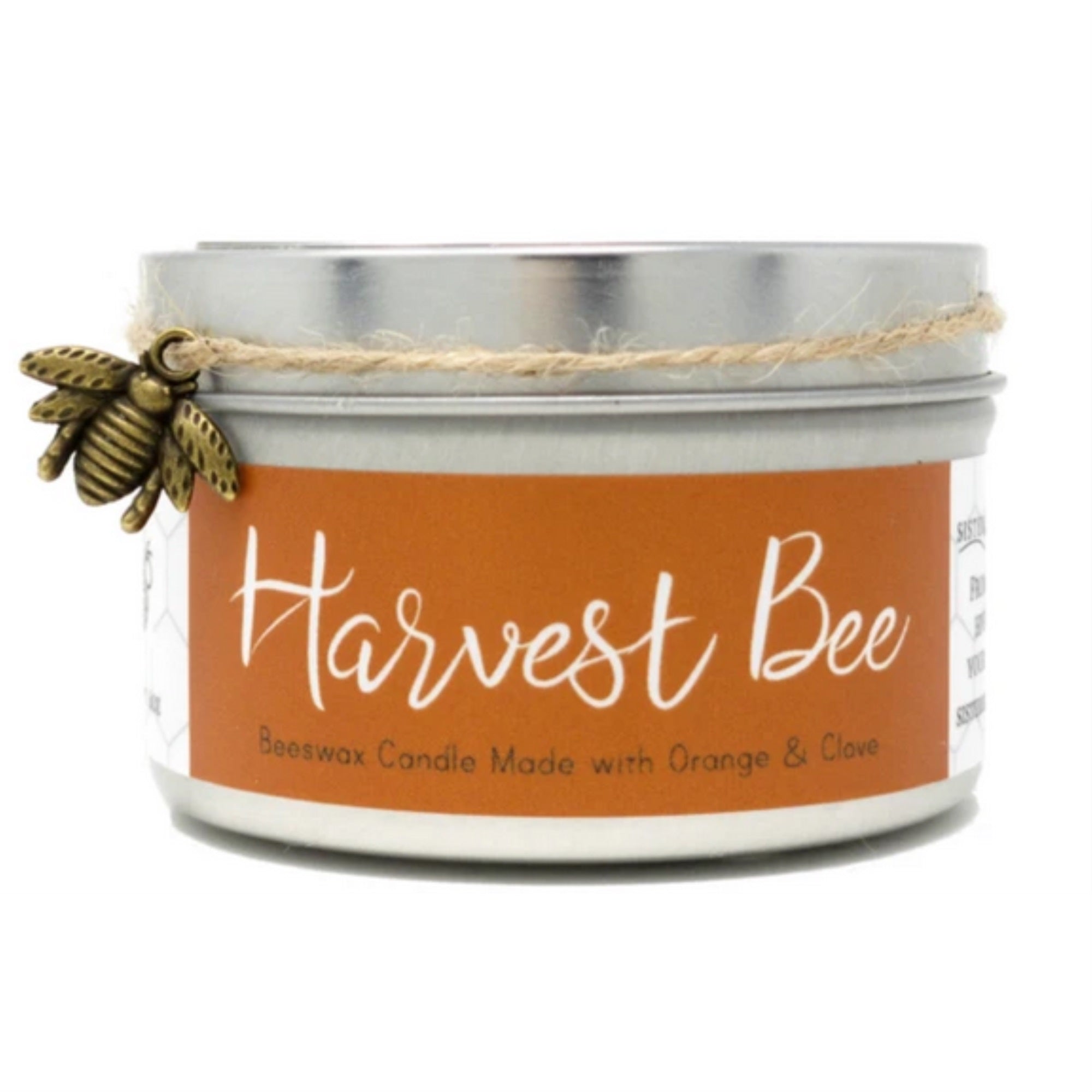 Beeswax Candles - Harvest Bee (With Orange & Clove)