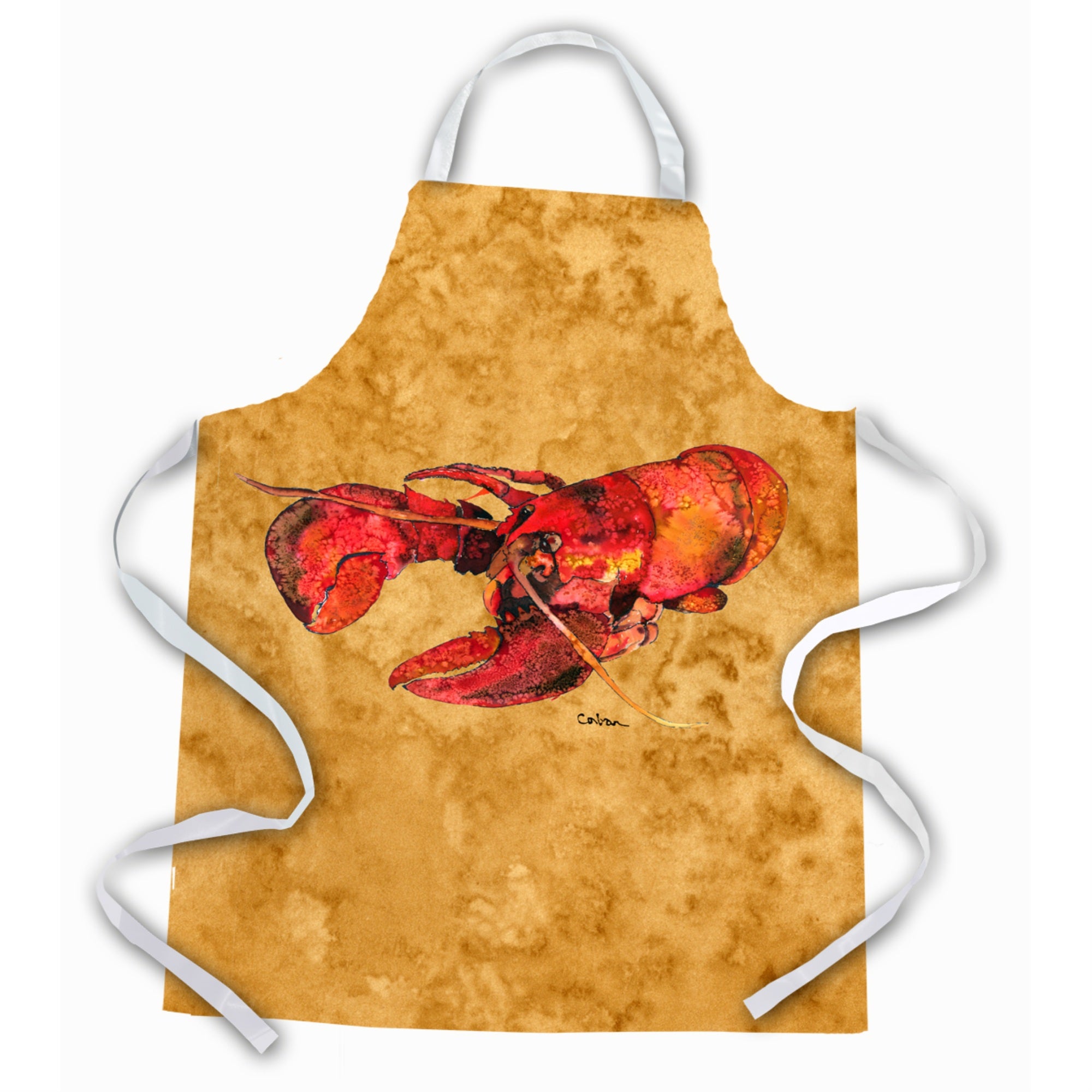 Caroline'S Treasures 8715Apron Lobster Cooked Apron, Large, Multicolor