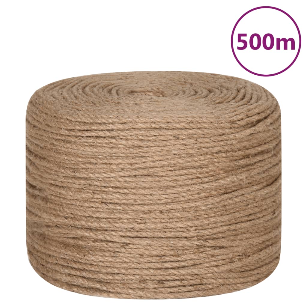 Vidaxl Rope 100% Jute 0.31 19685