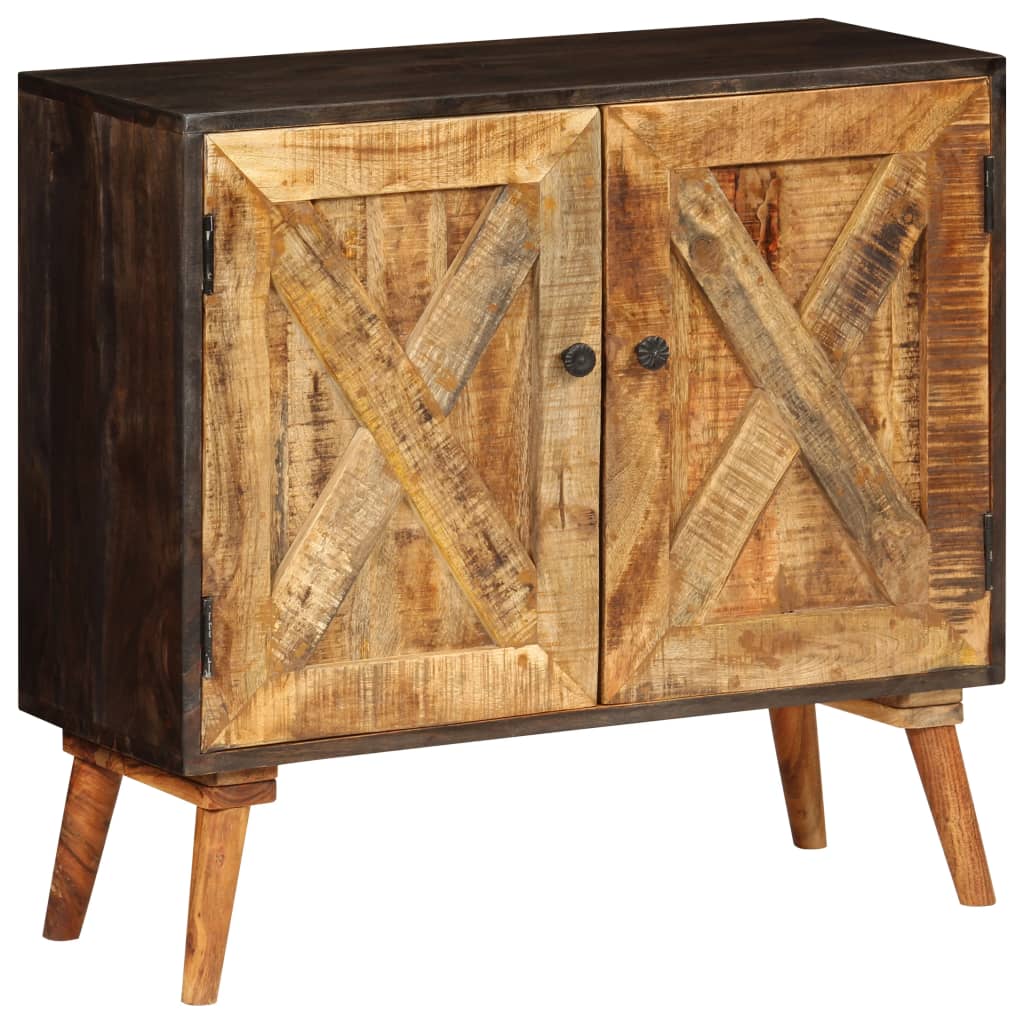 Vidaxl Sideboard Solid Mango Wood 33.5X11.8X29.5