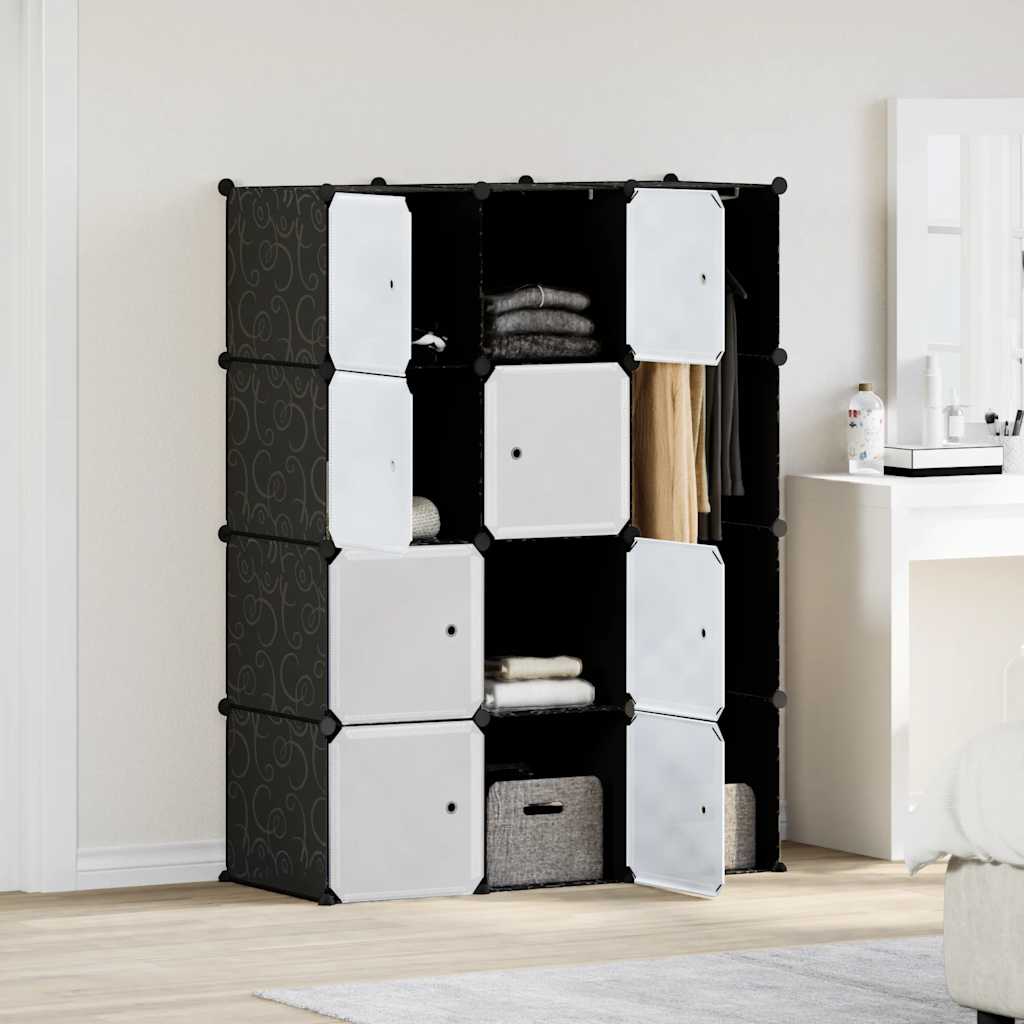 Vidaxl Modular Cabinet With 9 Compartments 14.6X45.3X59.1