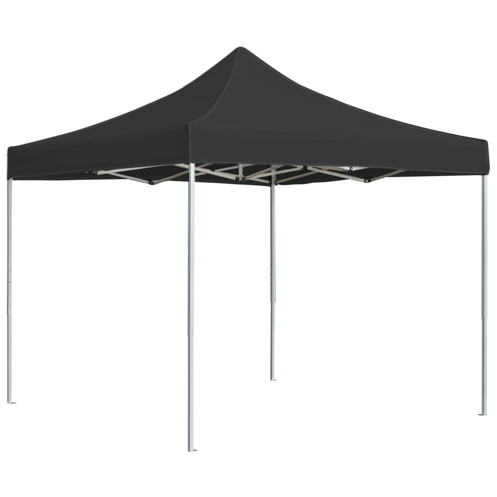Vidaxl Professional Folding Party Tent Aluminum 9.8'X9.8' Anthracite