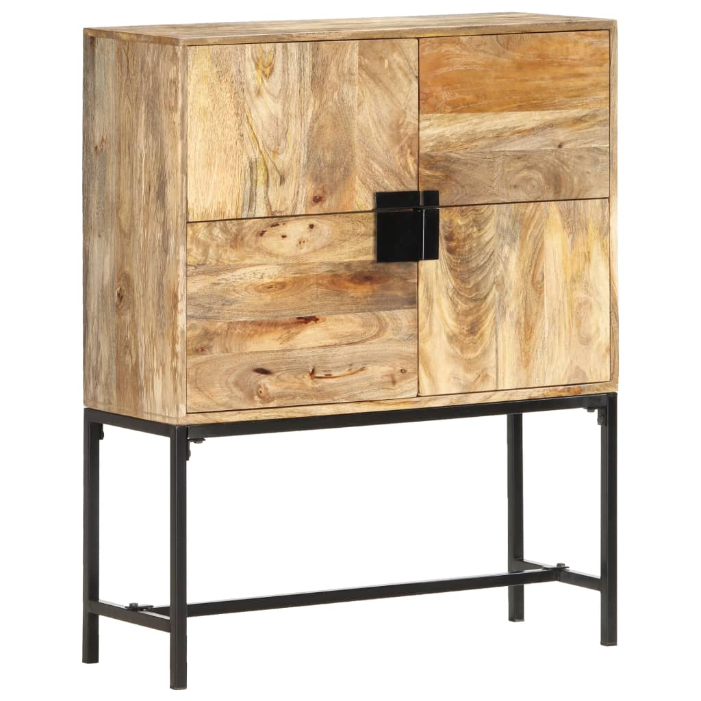 Vidaxl Highboard 31.5X11.8X39.4 Solid Mango Wood