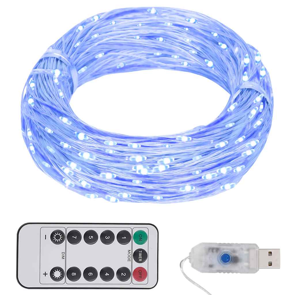 Vidaxl Led String With 150 Leds Blue 49.2'