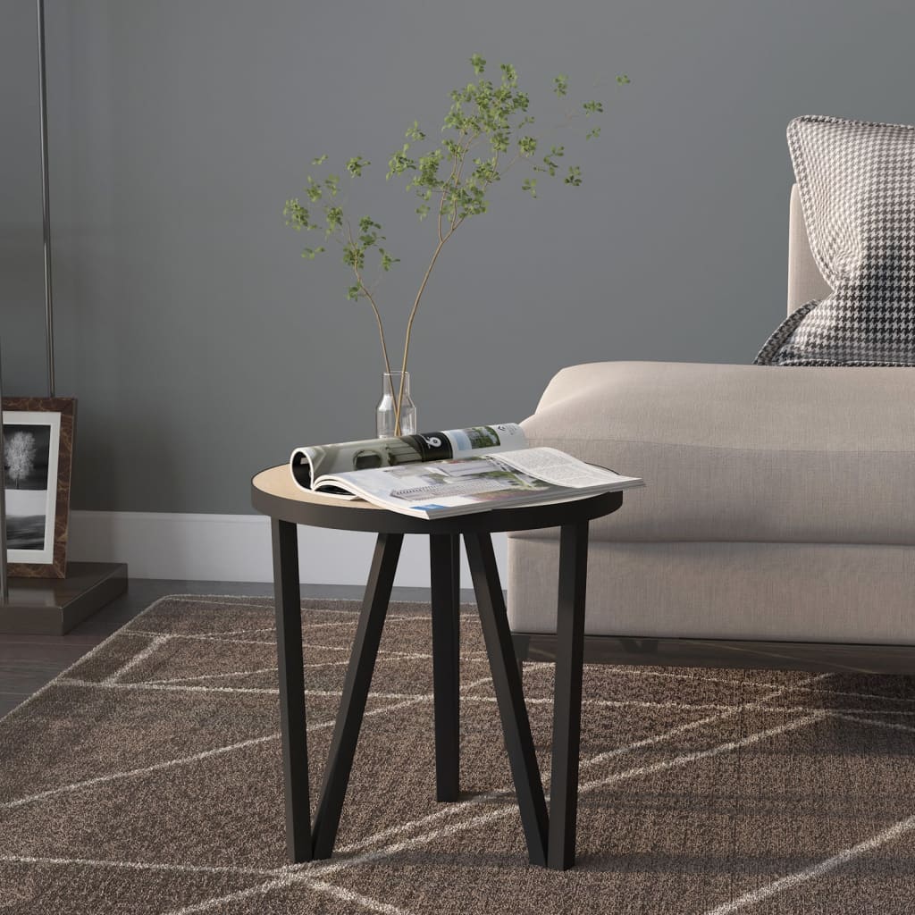 Vidaxl Tea Table Sonoma Oak 13.8 Mdf