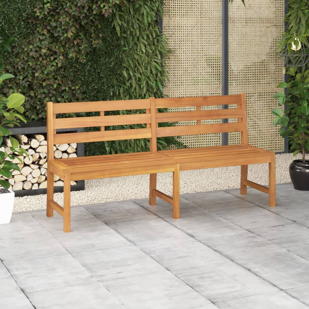 Vidaxl Patio Bench 70.9 Solid Teak Wood