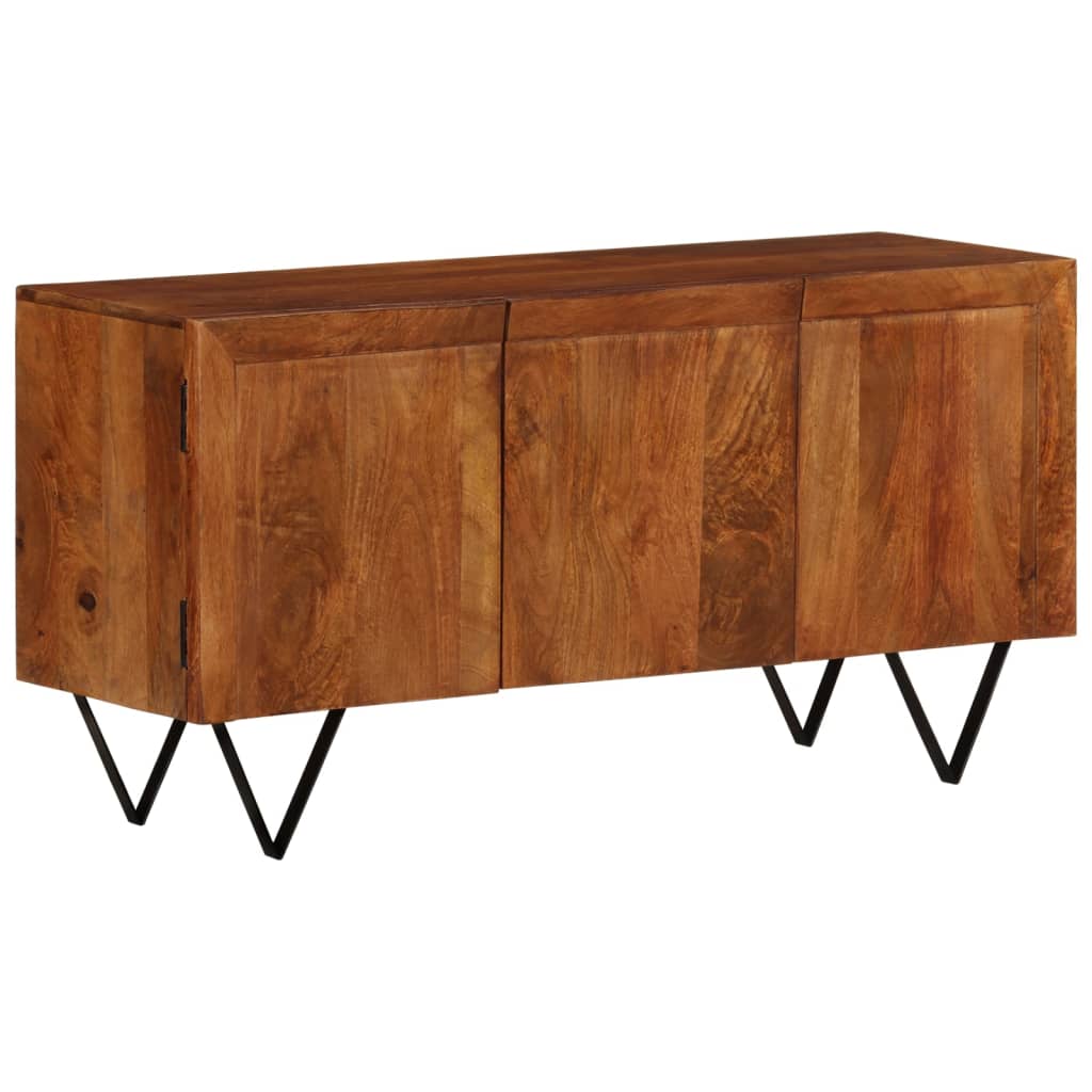 Vidaxl Sideboard 43.3X13.8X22 Solid Wood Mango
