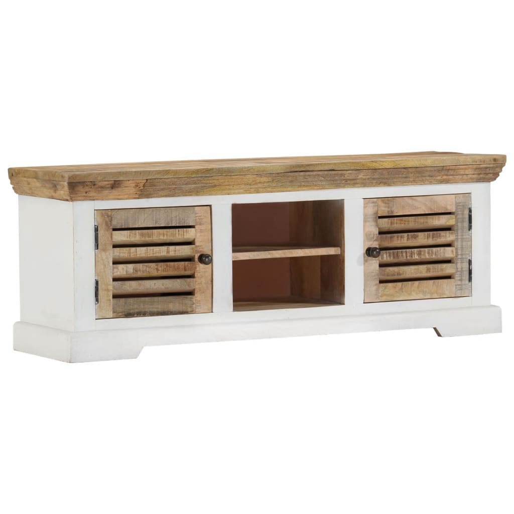 Vidaxl Tv Stand 43.3X11.8X15.7 Solid Wood Mango