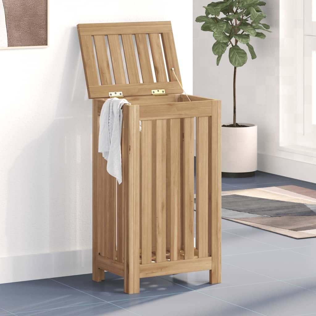 Vidaxl Wash Bin 13.8X9.8X23.6 Solid Wood Teak