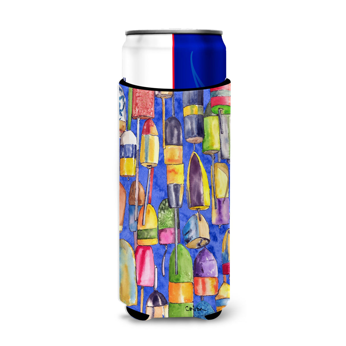 Lobster Bouys Ultra Beverage Insulators For Slim Cans 8723Muk