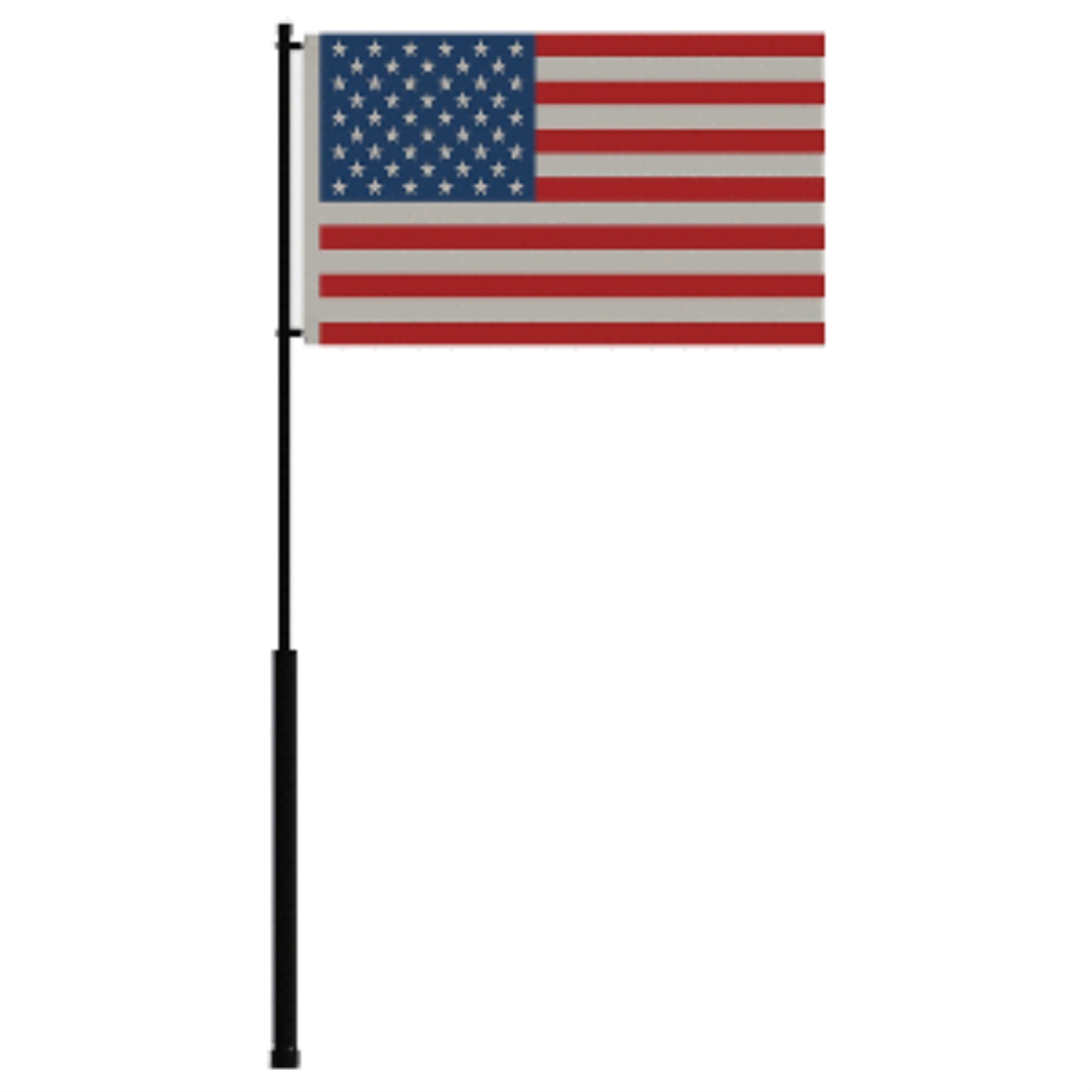 Mate Series Flag Pole - 36' W/Usa Flag