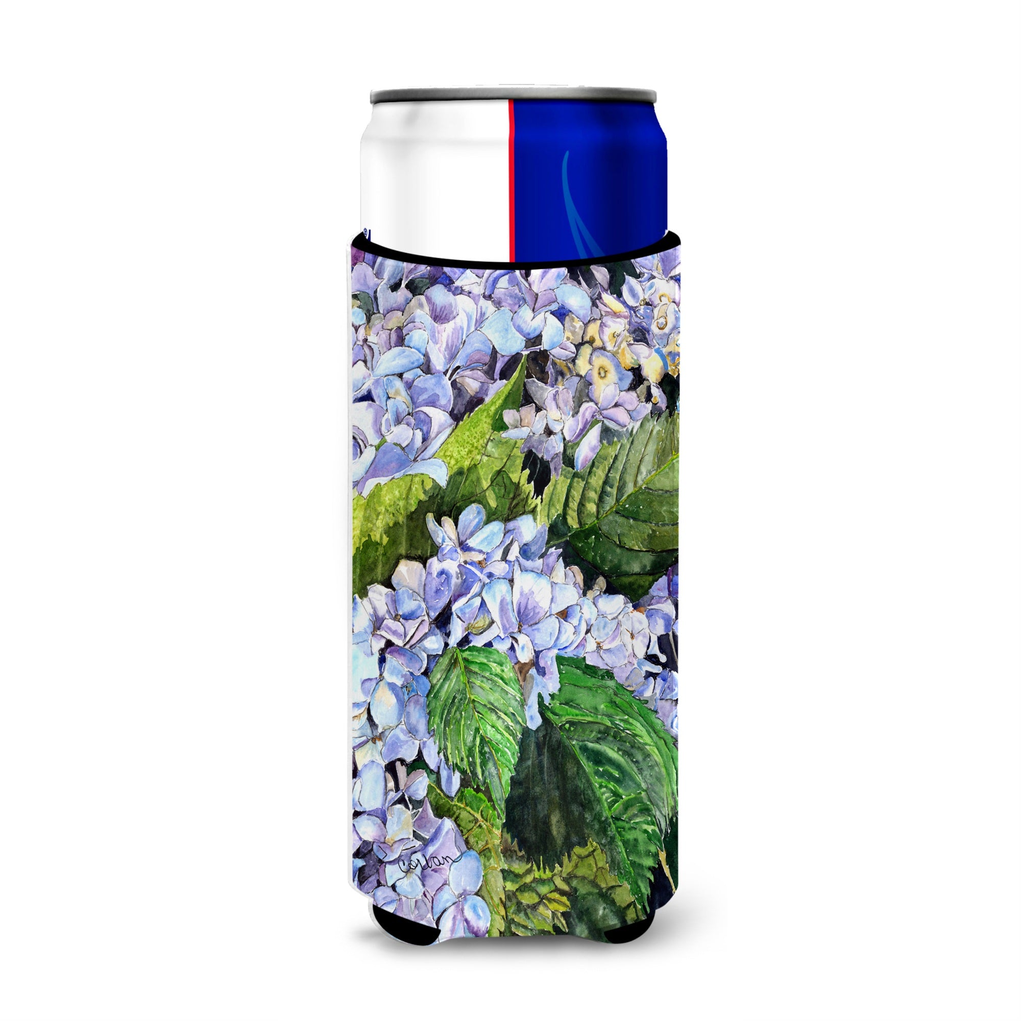 Hydrangea Ultra Beverage Insulators For Slim Cans 8730Muk