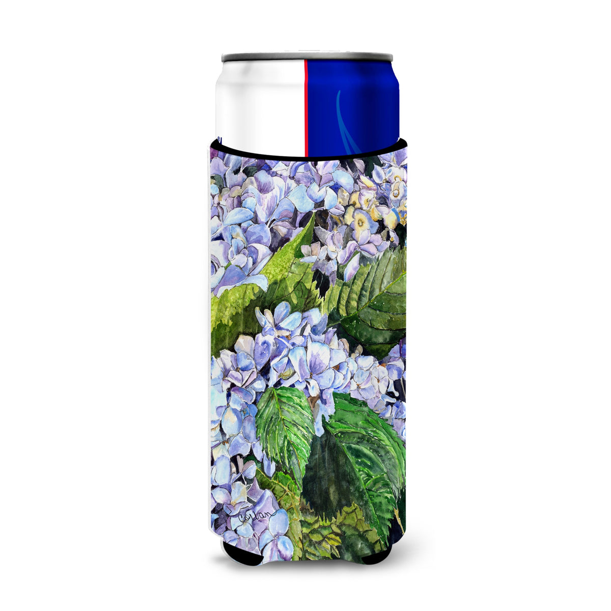 Hydrangea Ultra Beverage Insulators For Slim Cans 8730Muk
