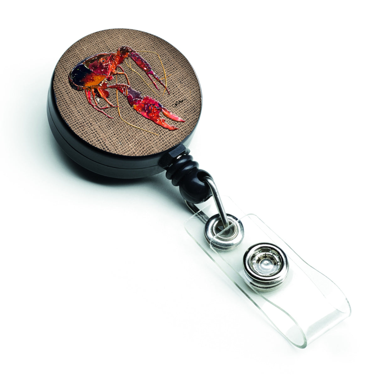 Caroline'S Treasures Crawfish Retractable Badge Reel, Multicolor (8739Br)