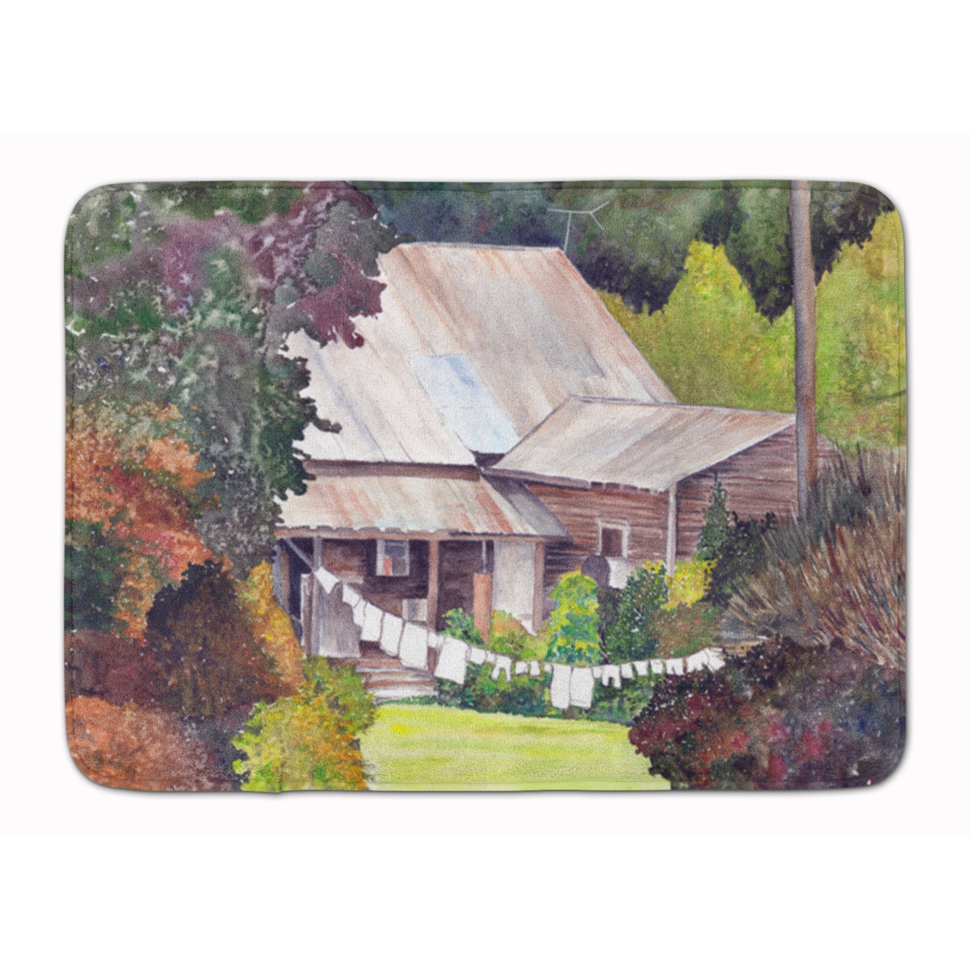 Caroline'S Treasures Wash Day Floor Mat, 19 X 27, Multicolor