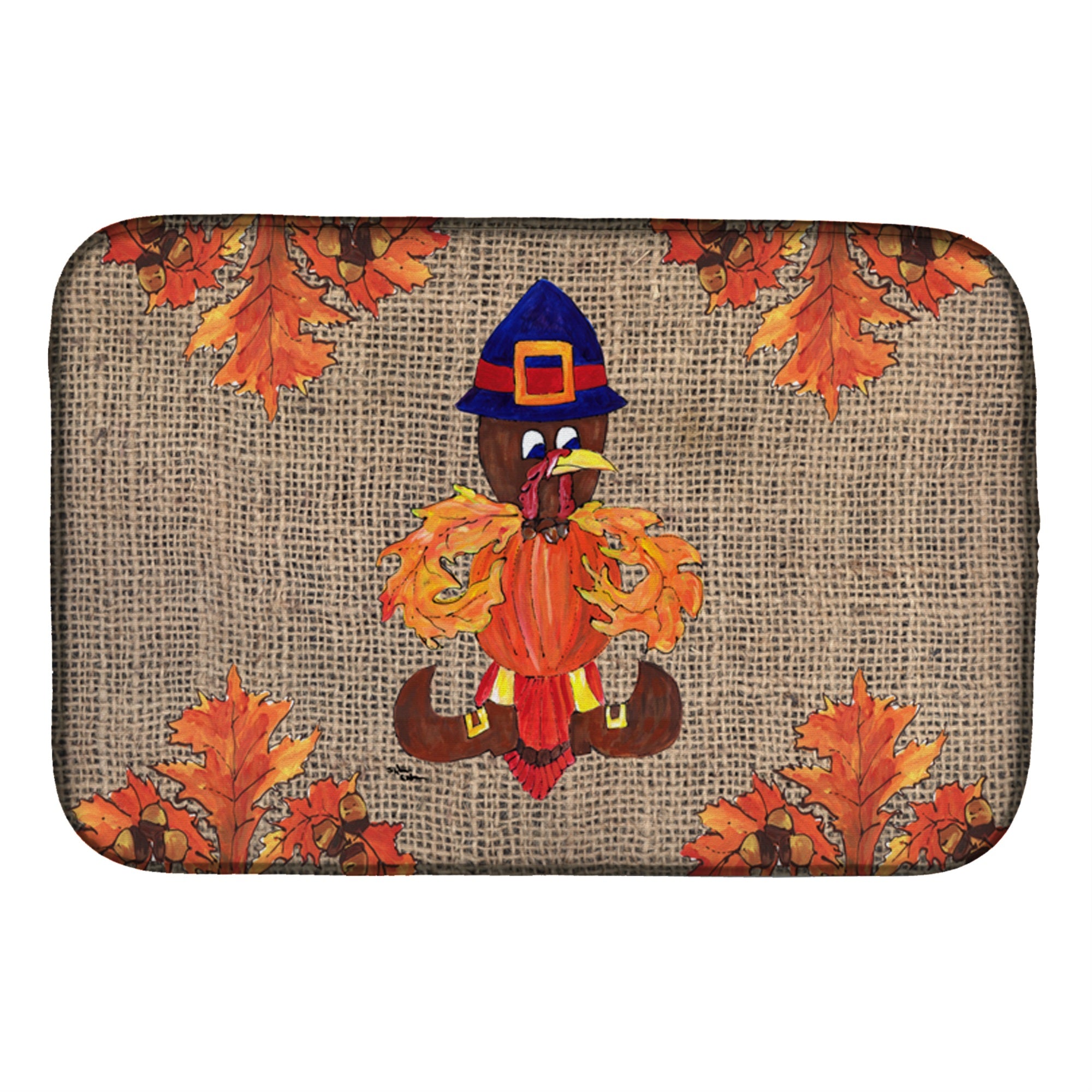 Caroline'S Treasures 8743Ddm Dish Drying Mat, 14 X 21, Multicolor