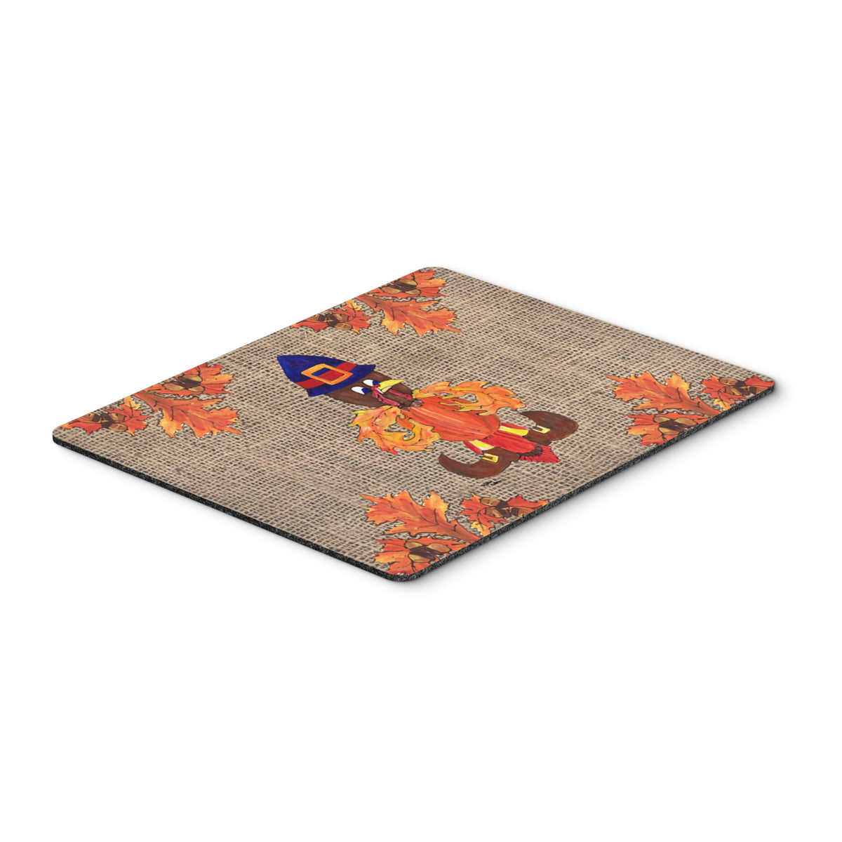 Caroline'S Treasures Mouse/Hot Pad/Trivet, Thanksgiving Turkey Pilgrim Fleur De Lis (8743Mp)