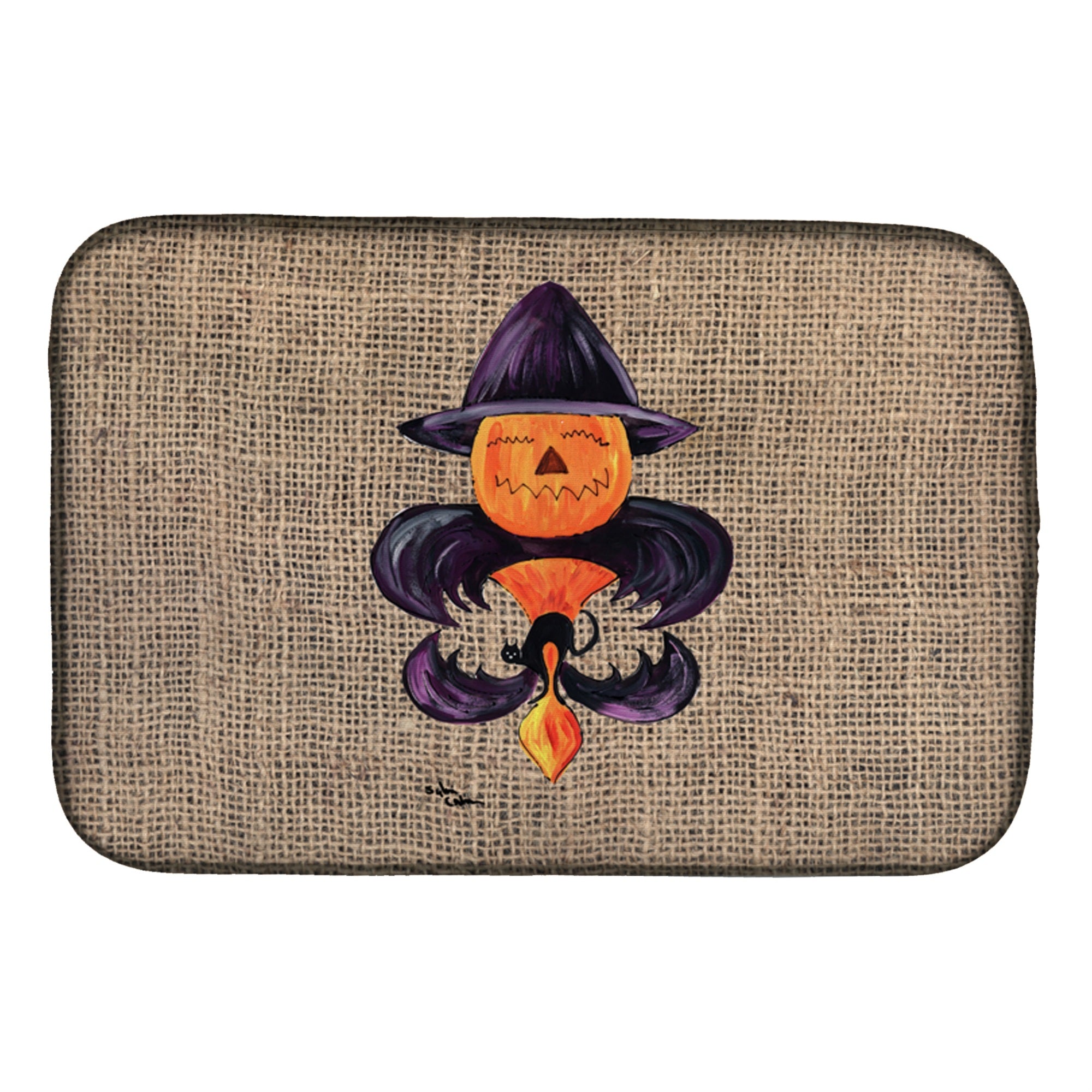 Caroline'S Treasures 8748Ddm Dish Drying Mat, 14 X 21, Multicolor