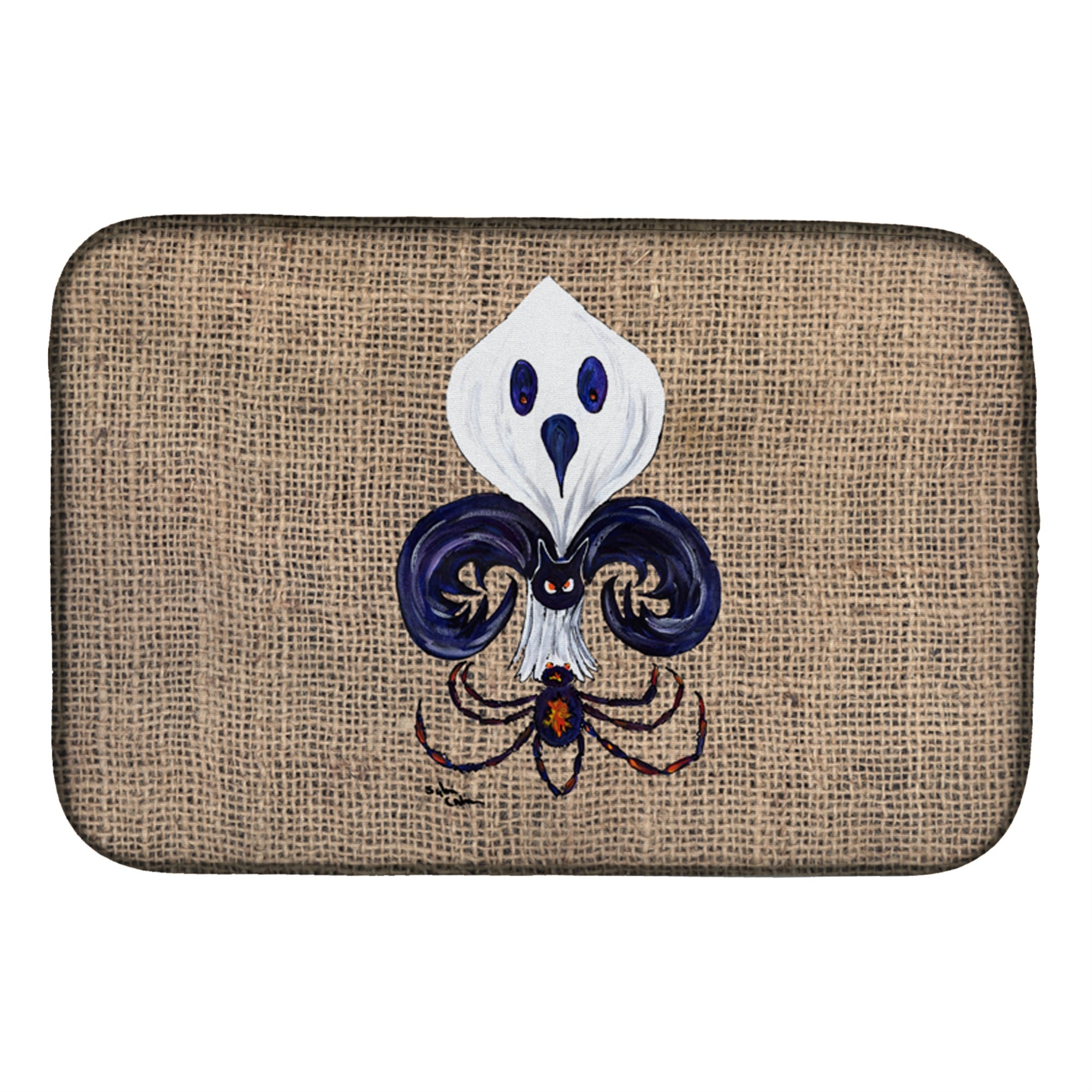 Caroline'S Treasures 8749Ddm Dish Drying Mat, 14 X 21, Multicolor