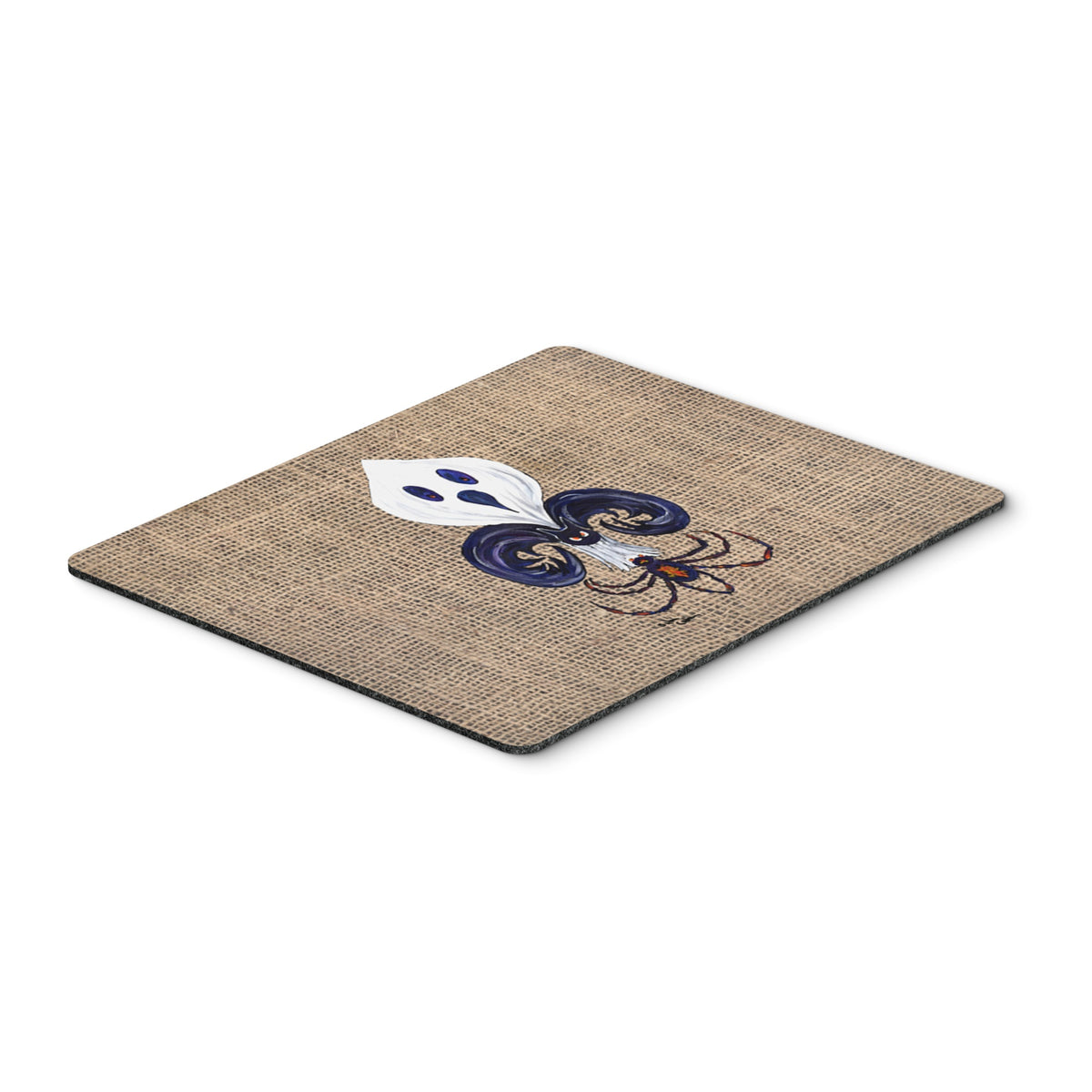 Caroline'S Treasures Mouse/Hot Pad/Trivet, Halloween Ghost Spider Bat Fleur De Lis (8749Mp)