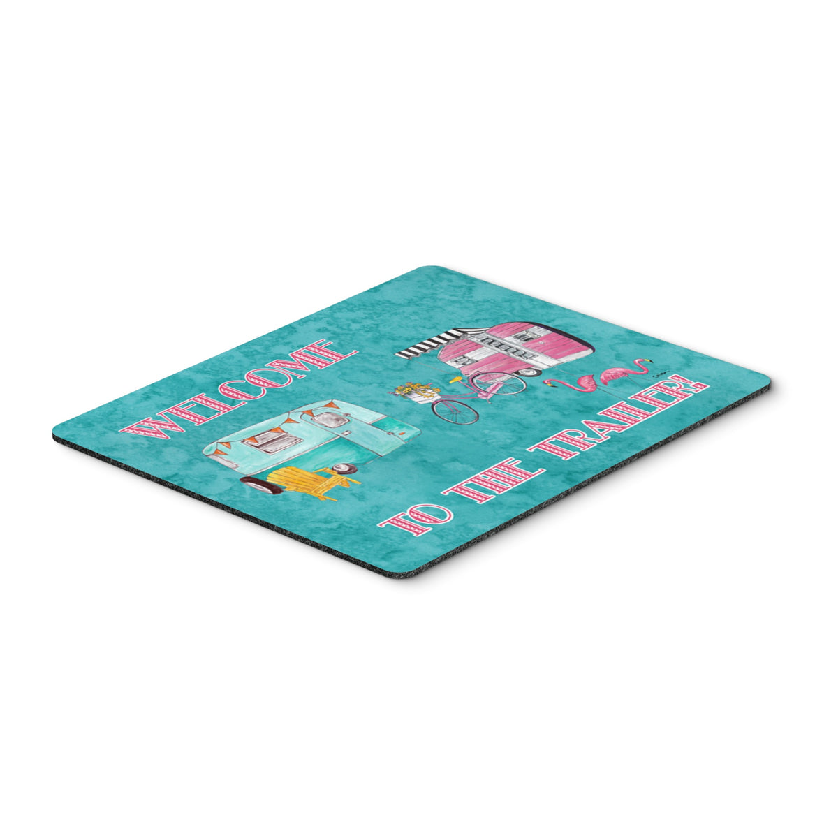 Caroline'S Treasures Mouse/Hot Pad/Trivet, Welcome To The Trailer (8760Mp)