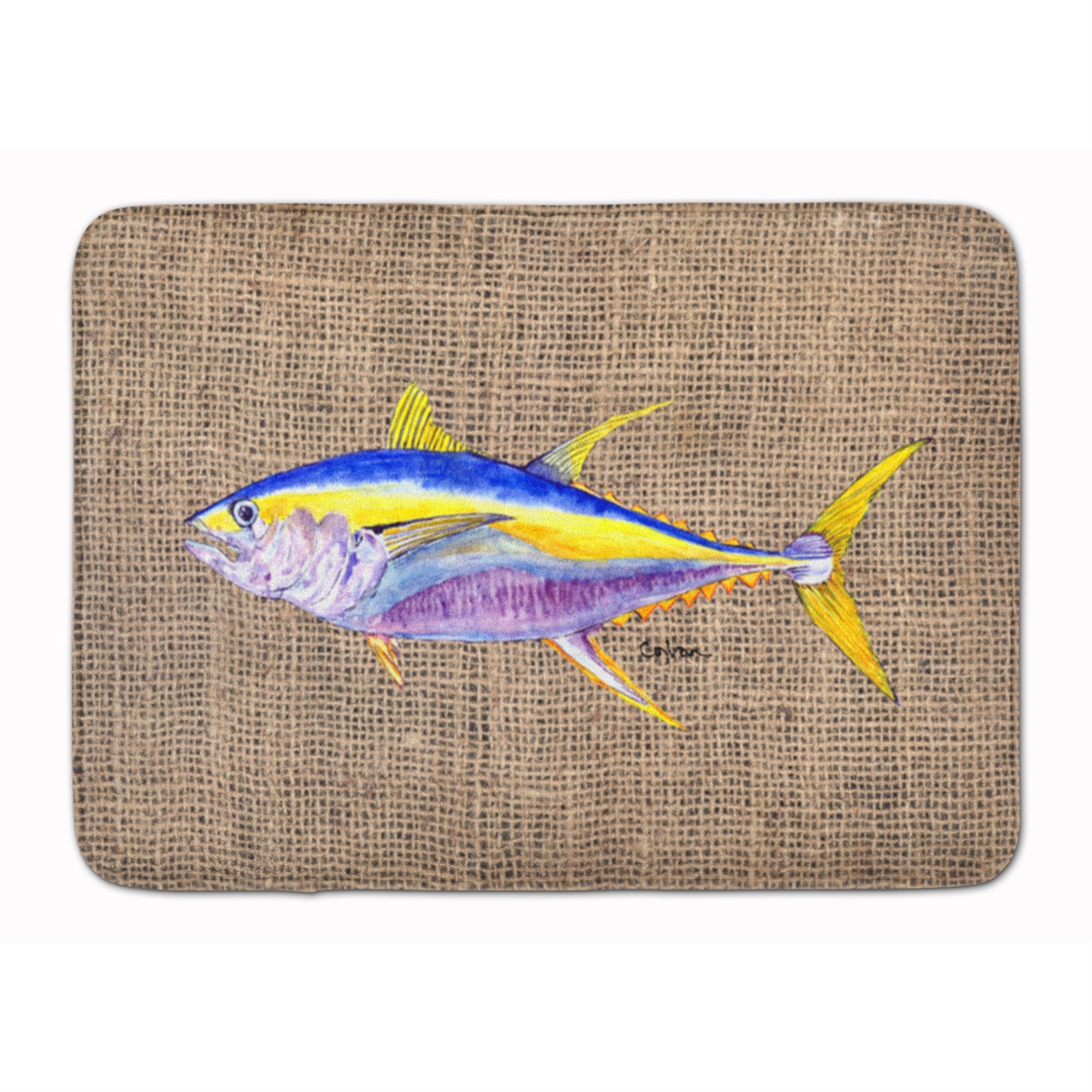 Caroline'S Treasures Fish - Tuna Floor Mat, 19 X 27, Multicolor