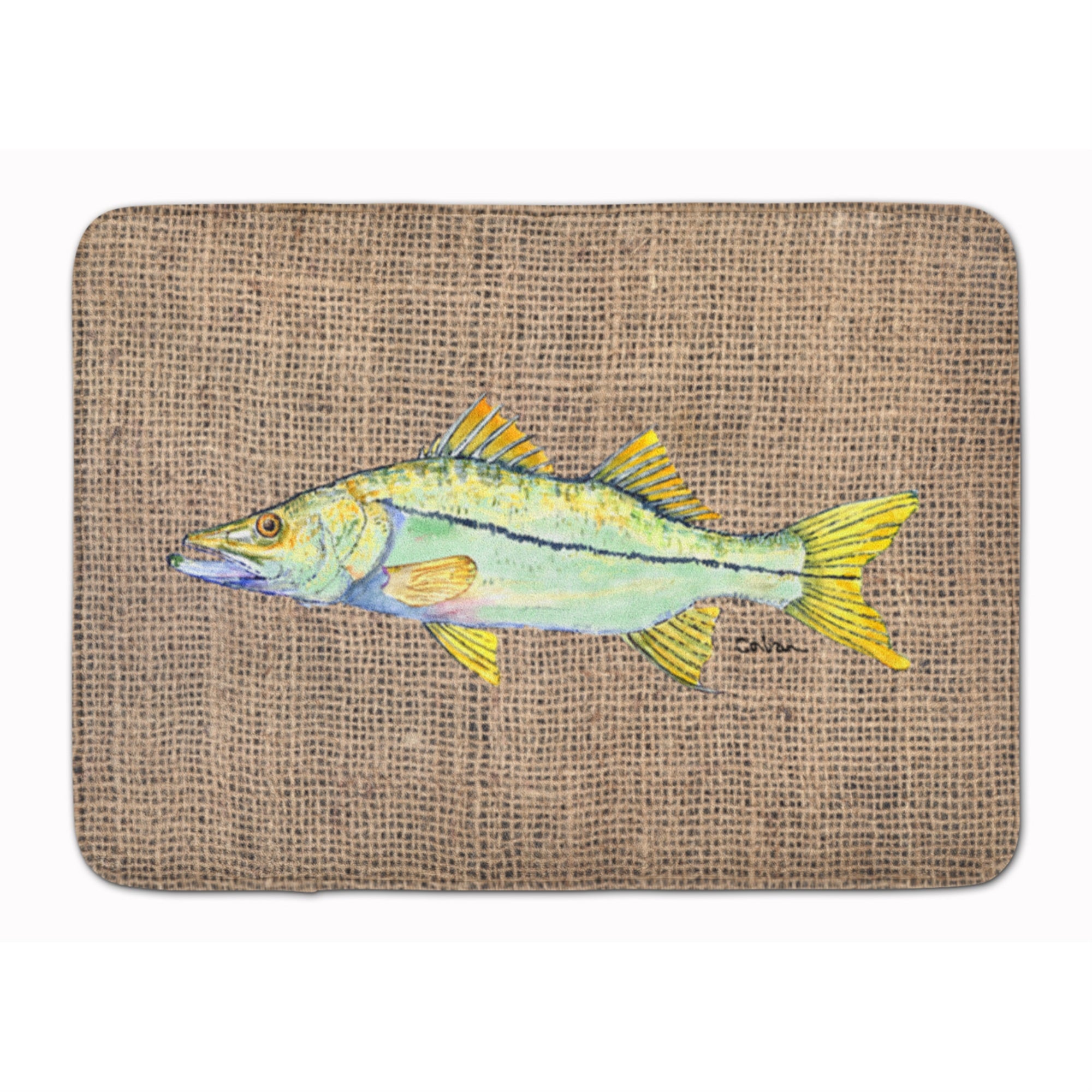 Caroline'S Treasures Fish - Snook Floor Mat, 19 X 27, Multicolor